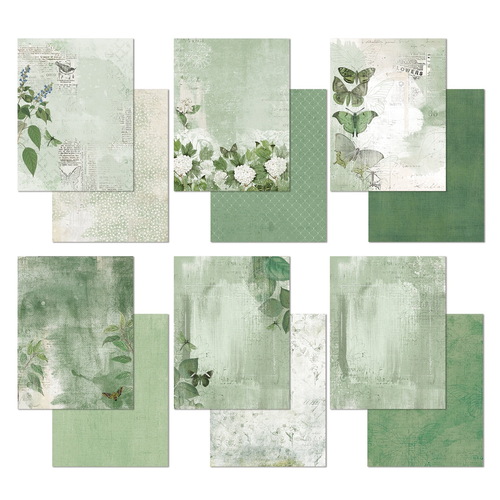 49 And Market Collection Pack 6"X8" - Color Swatch: Willow - Image 2