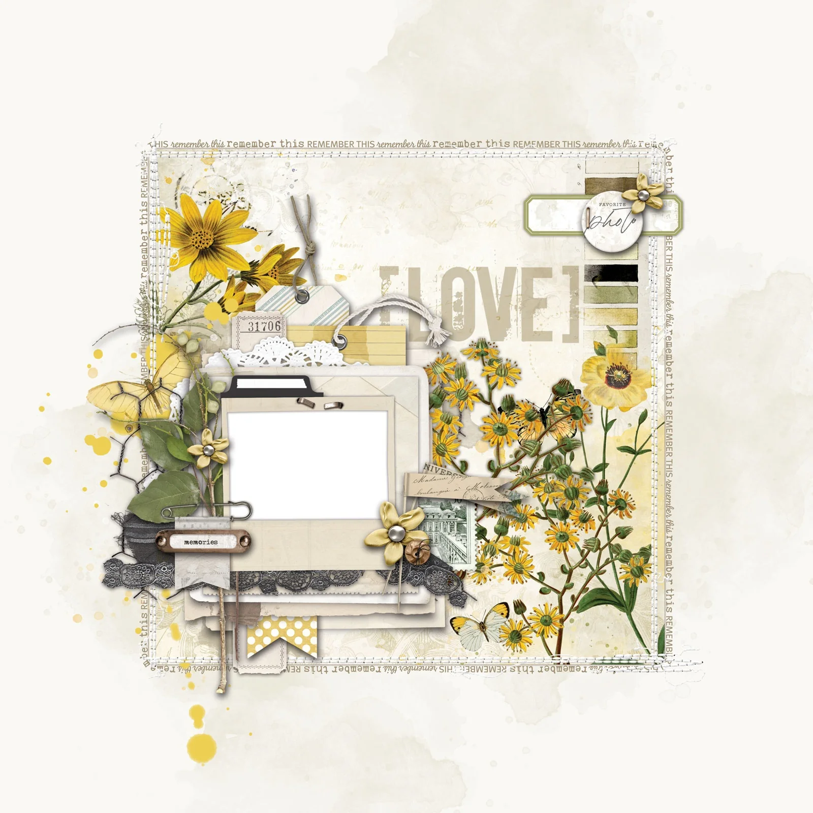 49 And Market Krafty Garden Page Kit - Image 4