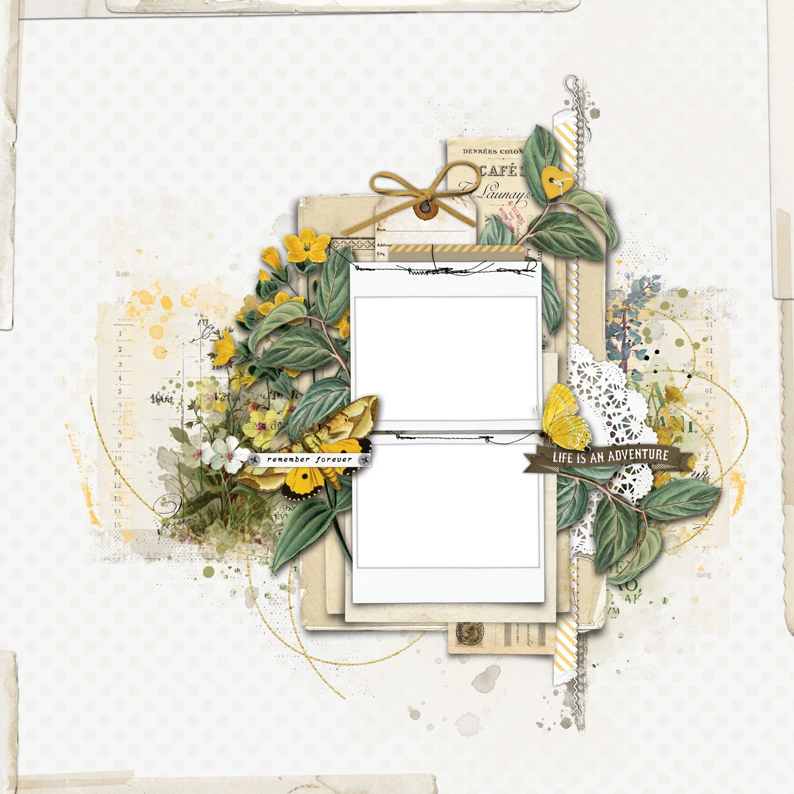 49 And Market Krafty Garden Page Kit - Image 6