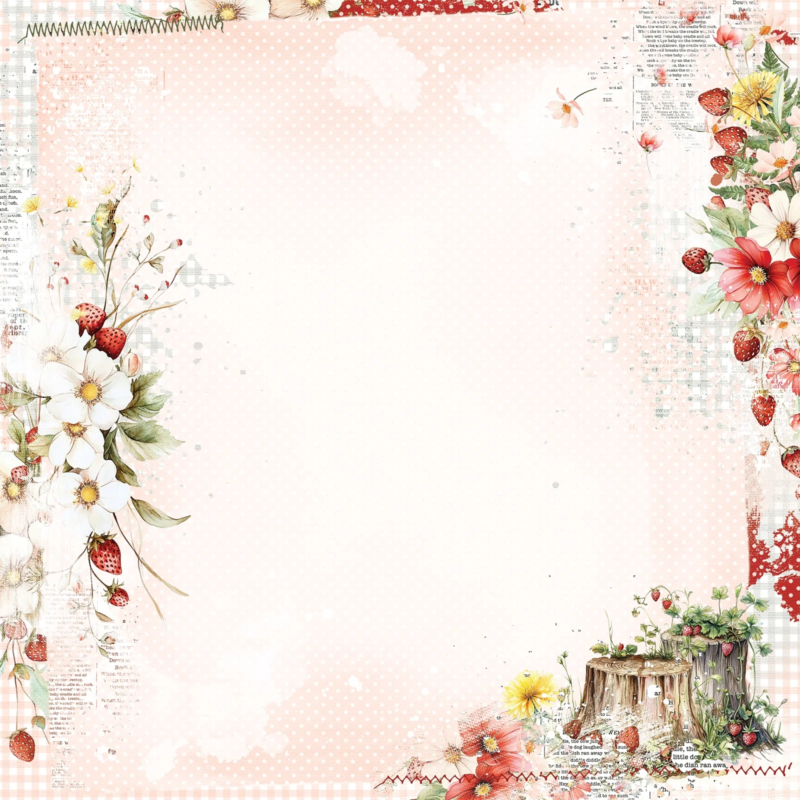 49 And Market Nature's Haven Double-Sided Cardstock 12"X12" - Blossom Sprinkle - Image 3