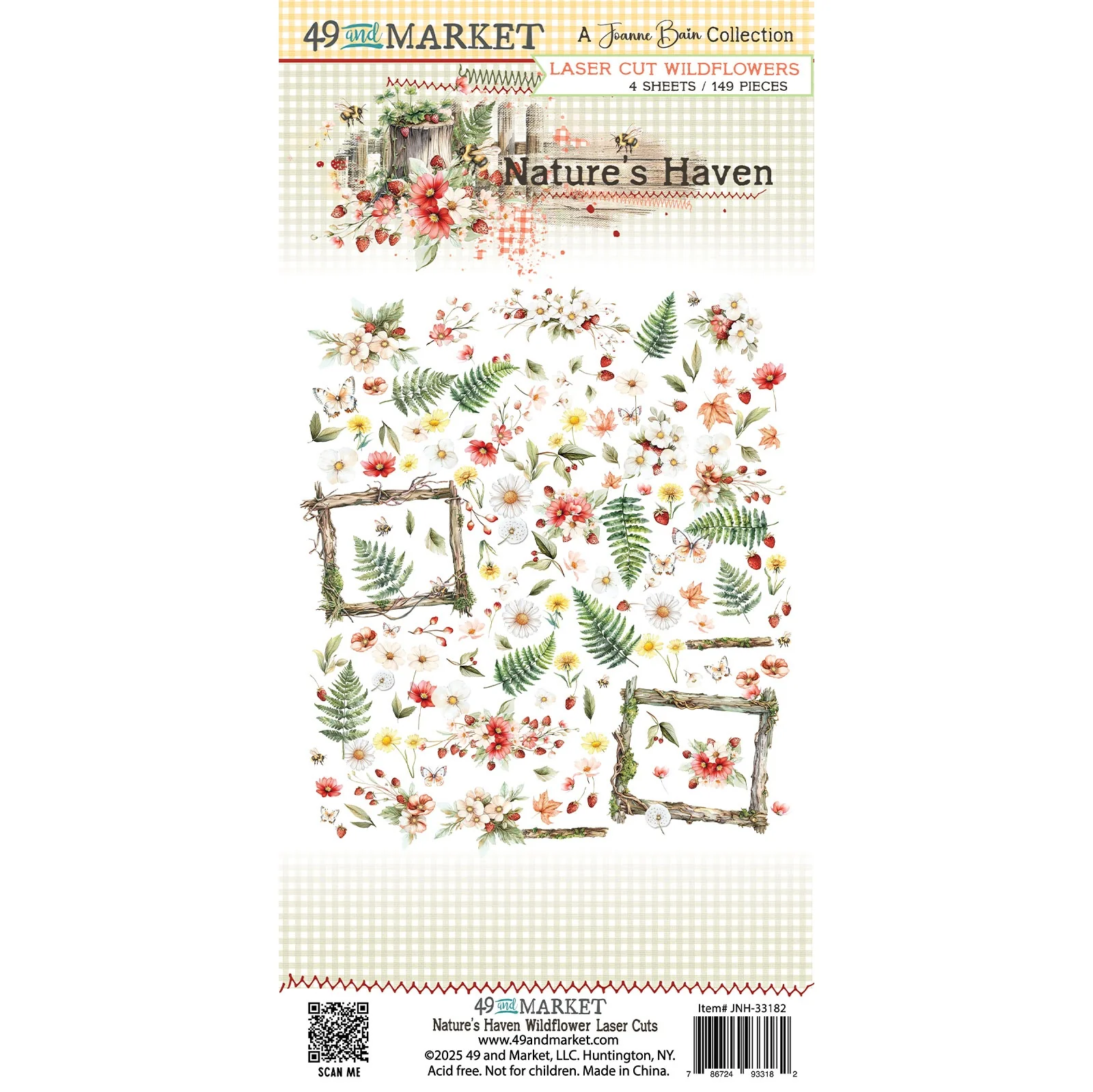 49 And Market Nature's Haven Laser Cut Outs - Wildflower
