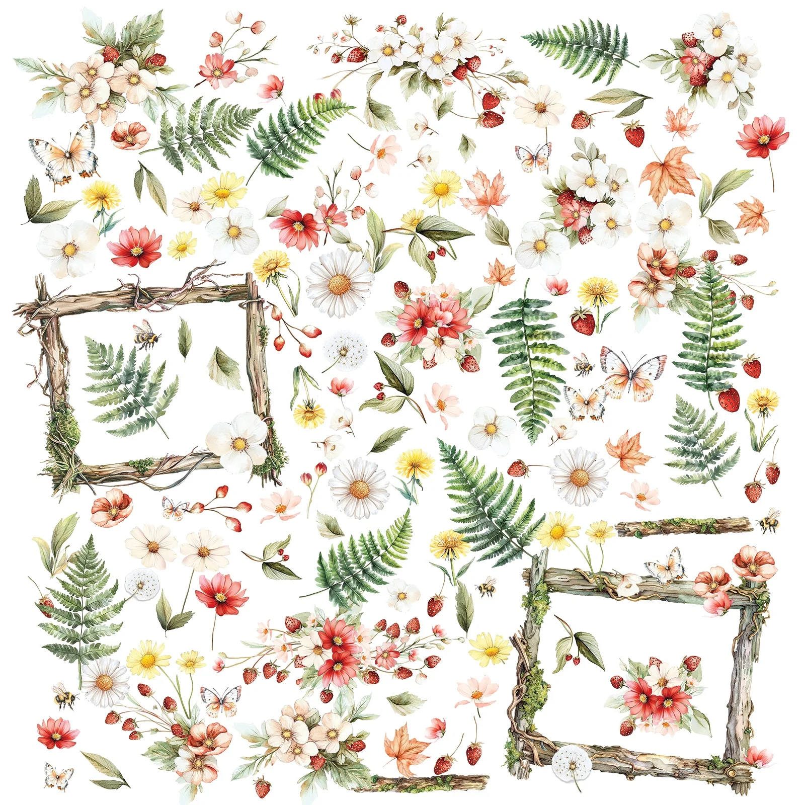 49 And Market Nature's Haven Laser Cut Outs - Wildflower - Image 2