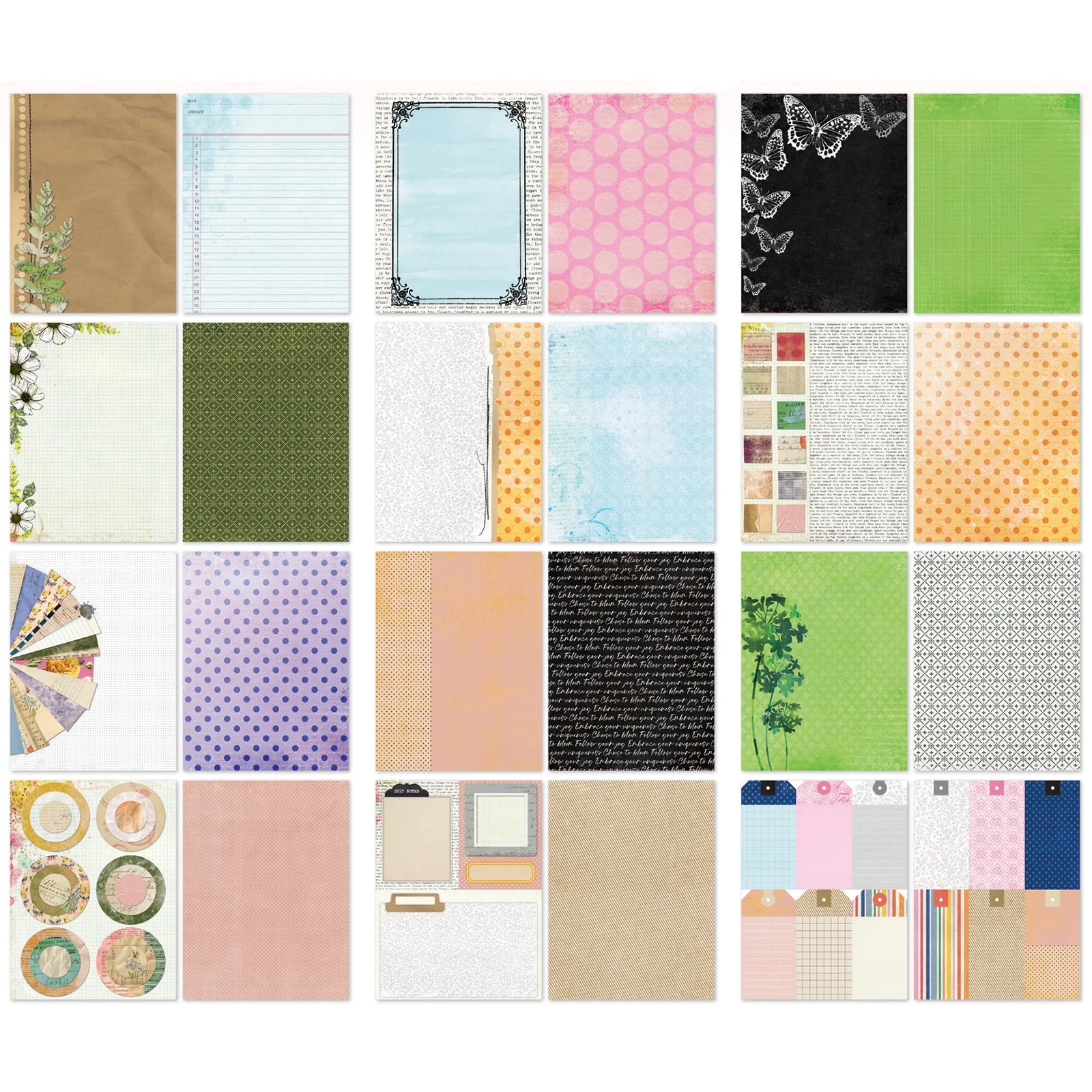 49 and Market The Flower Emporium 6×8 Paper Pack - Image 2