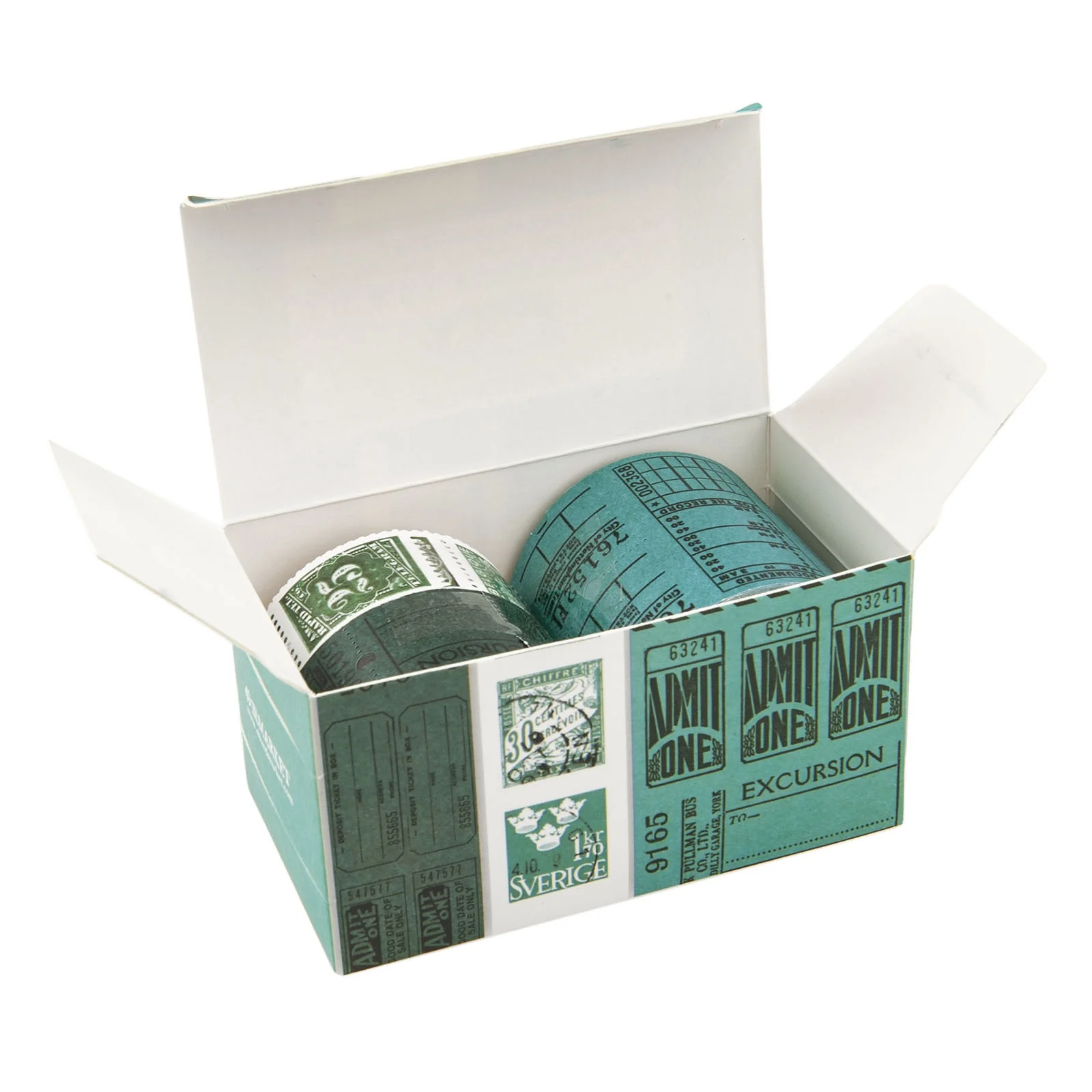 49 And Market Vintage Bits Ticket Essentials - Lagoon - Image 2