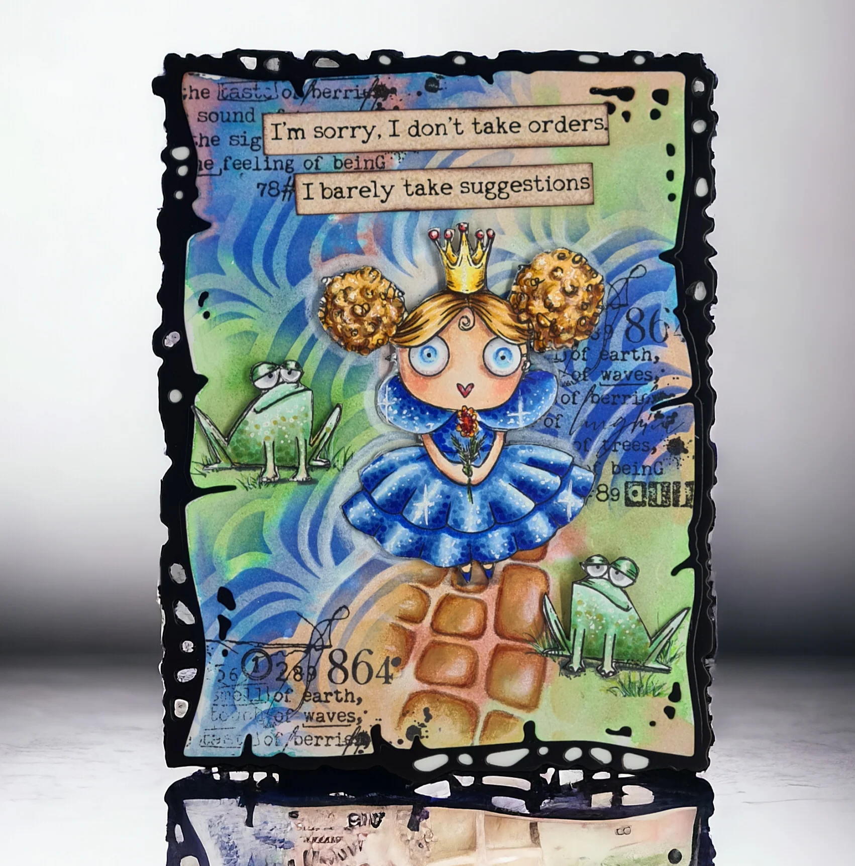 EP-52 - A6 Ephemera Die-Cuts - Comic Tags - Image 3