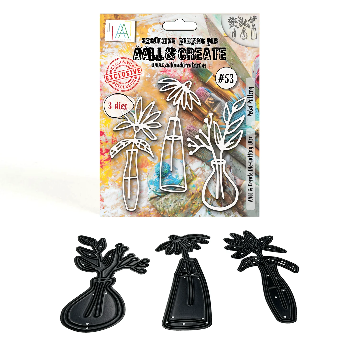 #53 - Die-Cutting Die Set - Petal Pottery