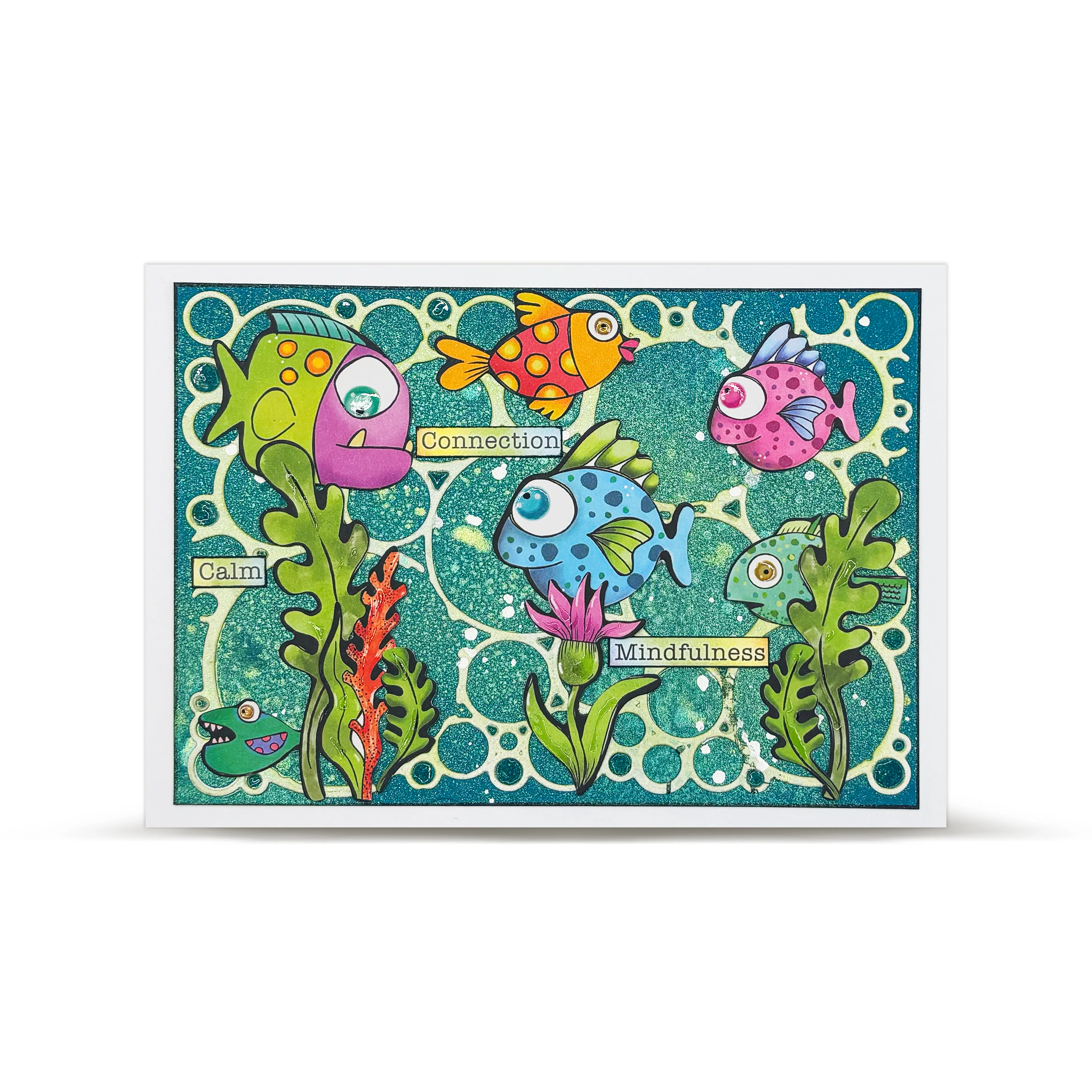 EP-54 - A6 Ephemera Die-Cuts - Positivity Puzzle - Image 11