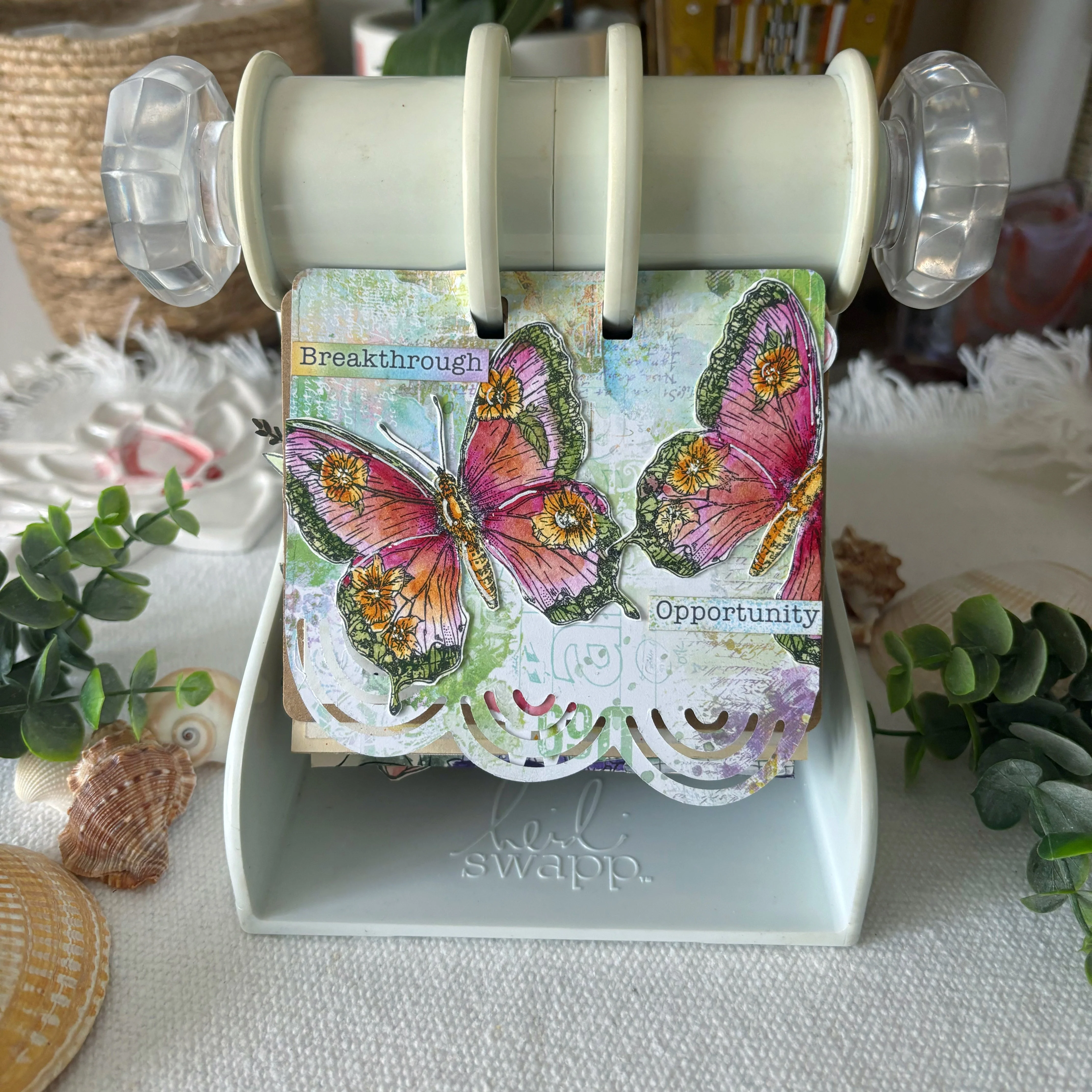 EP-54 - A6 Ephemera Die-Cuts - Positivity Puzzle - Image 2