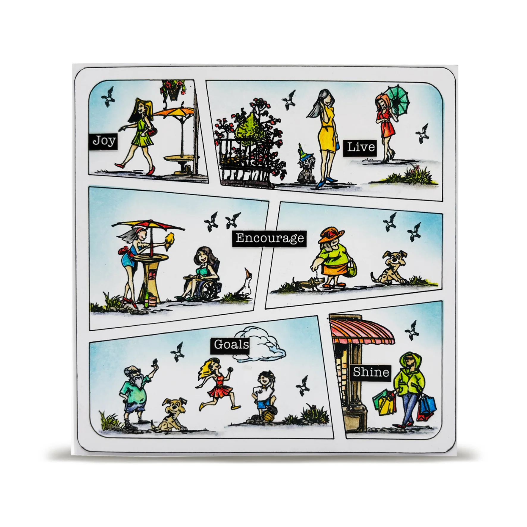 EP-55 - Ephemera Die-Cuts - Motivation Station - Image 94