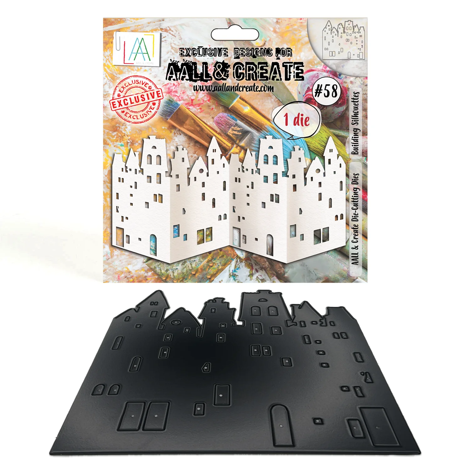 #58 - Die-Cutting Die Set - Building Silhouettes