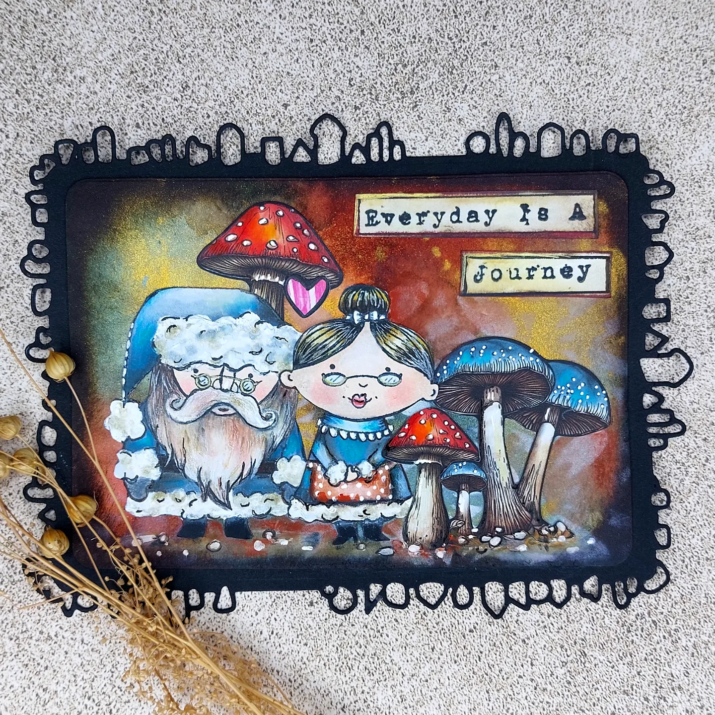 #612 - A7 Clear Stamp Set - Mr & Mrs Claus - Image 5