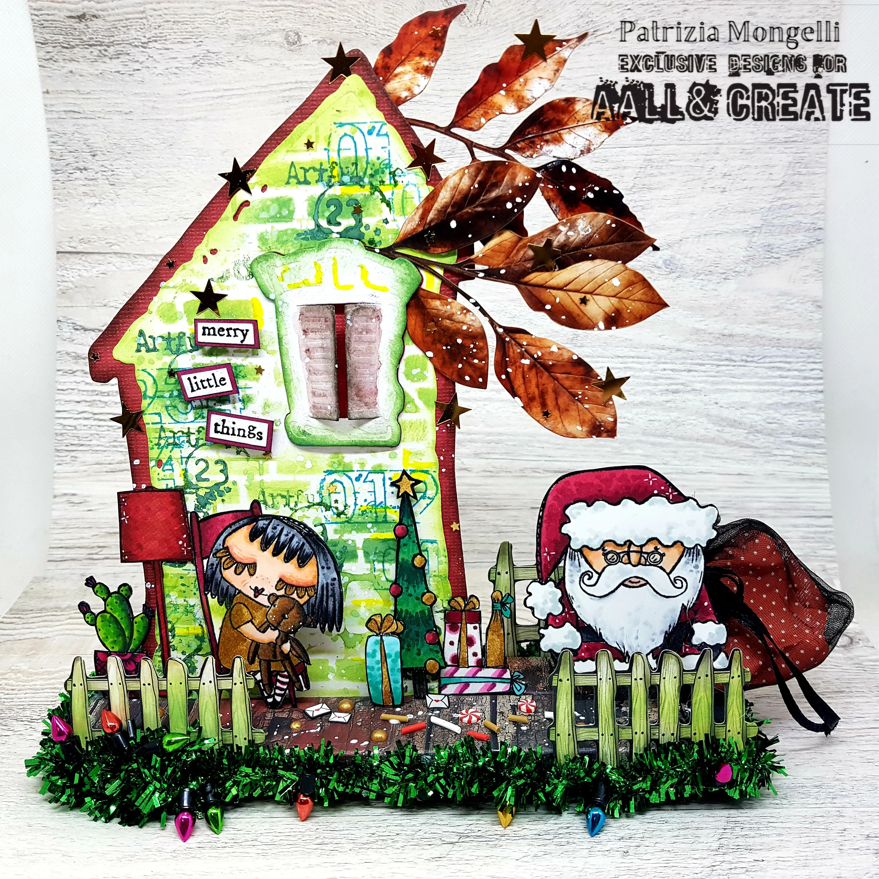 #612 - A7 Clear Stamp Set - Mr & Mrs Claus - Image 7