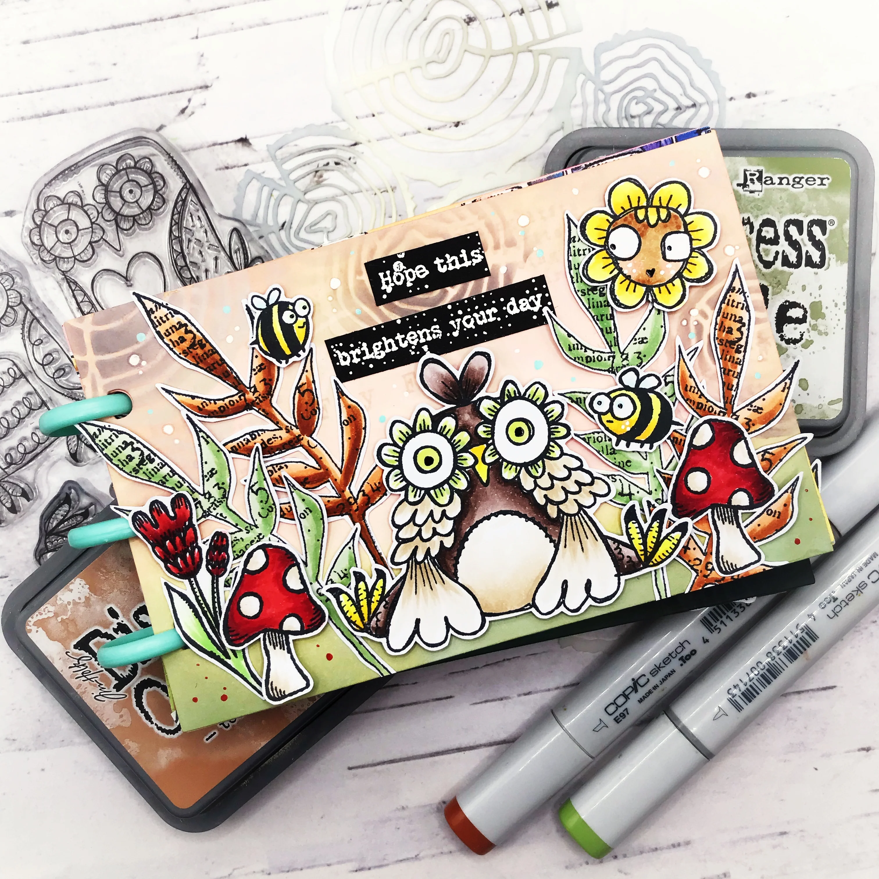 #656 - A7 Clear Stamp Set - Go Wild - Image 5