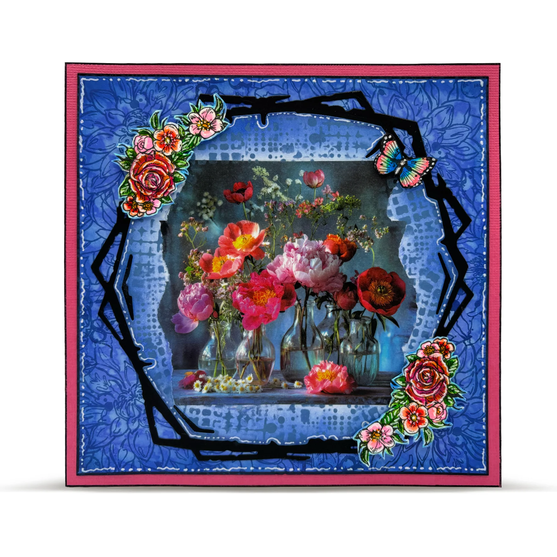 #684 - A5 Clear Stamp Set - Petal Therapy - Image 3