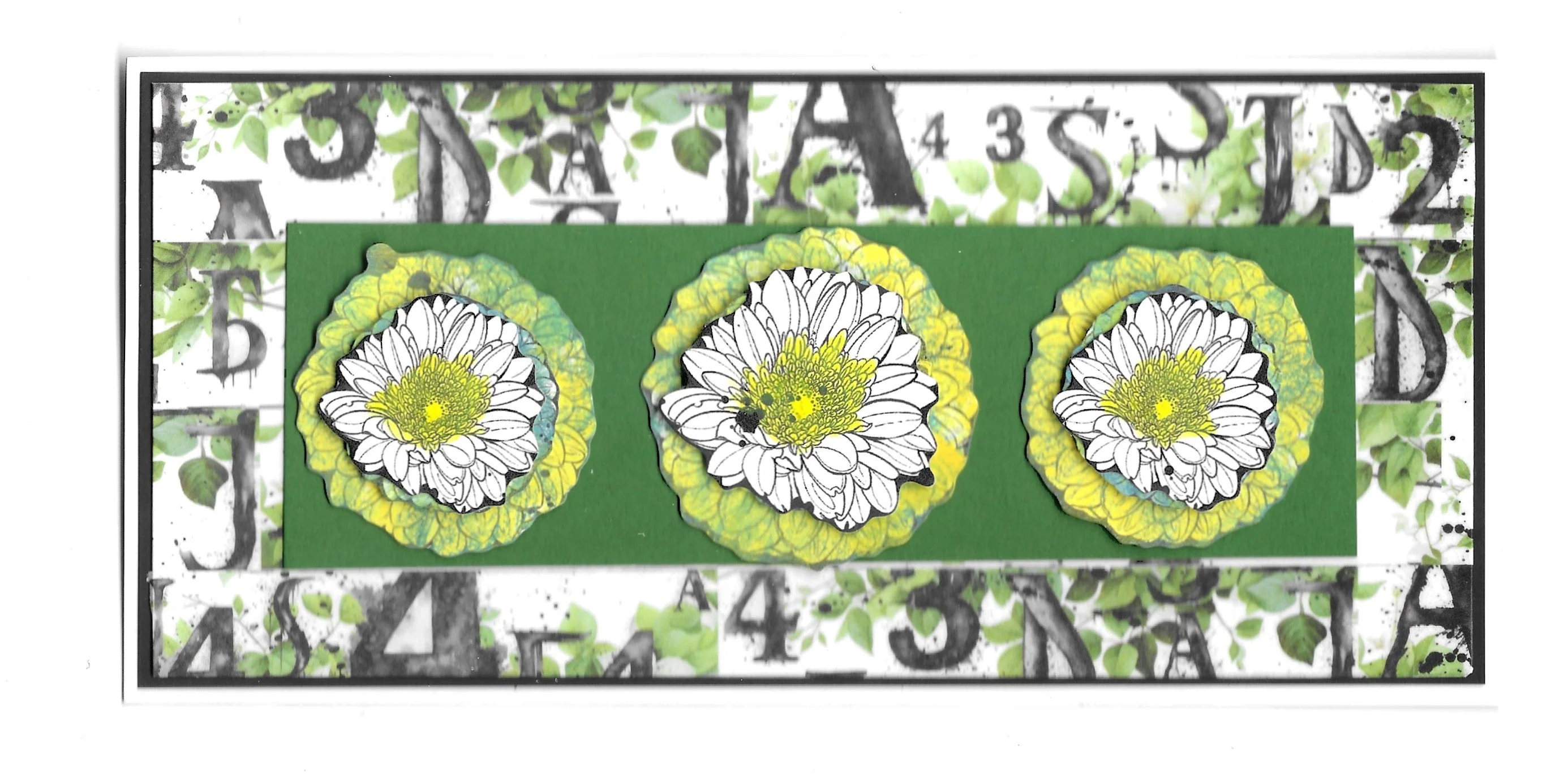 MT-71 - Washi Tape - Leafy Alphas (Layer-It-Up!) - Image 4