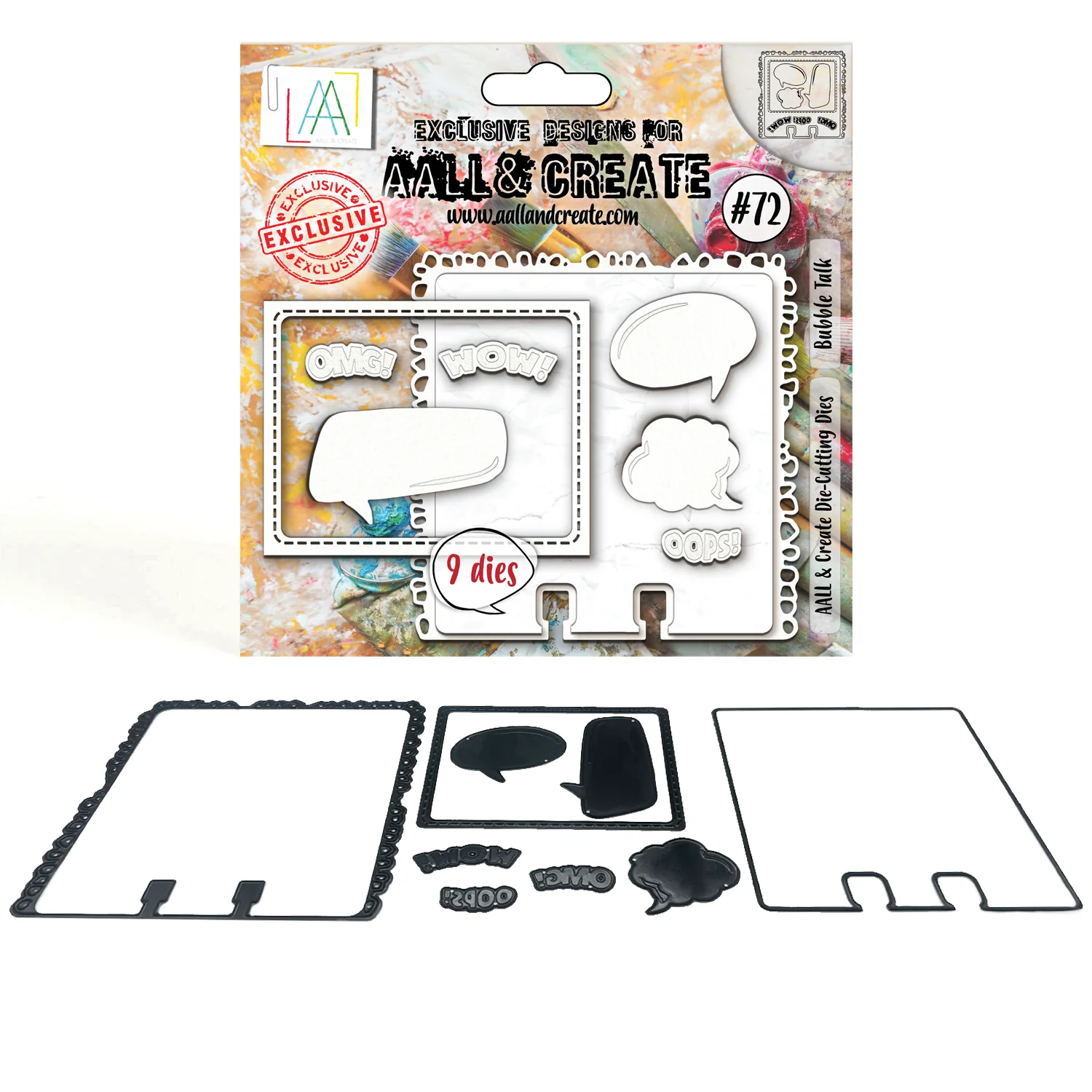 #72 - MemoryDex Die-Cutting Die Set - Bubble Talk