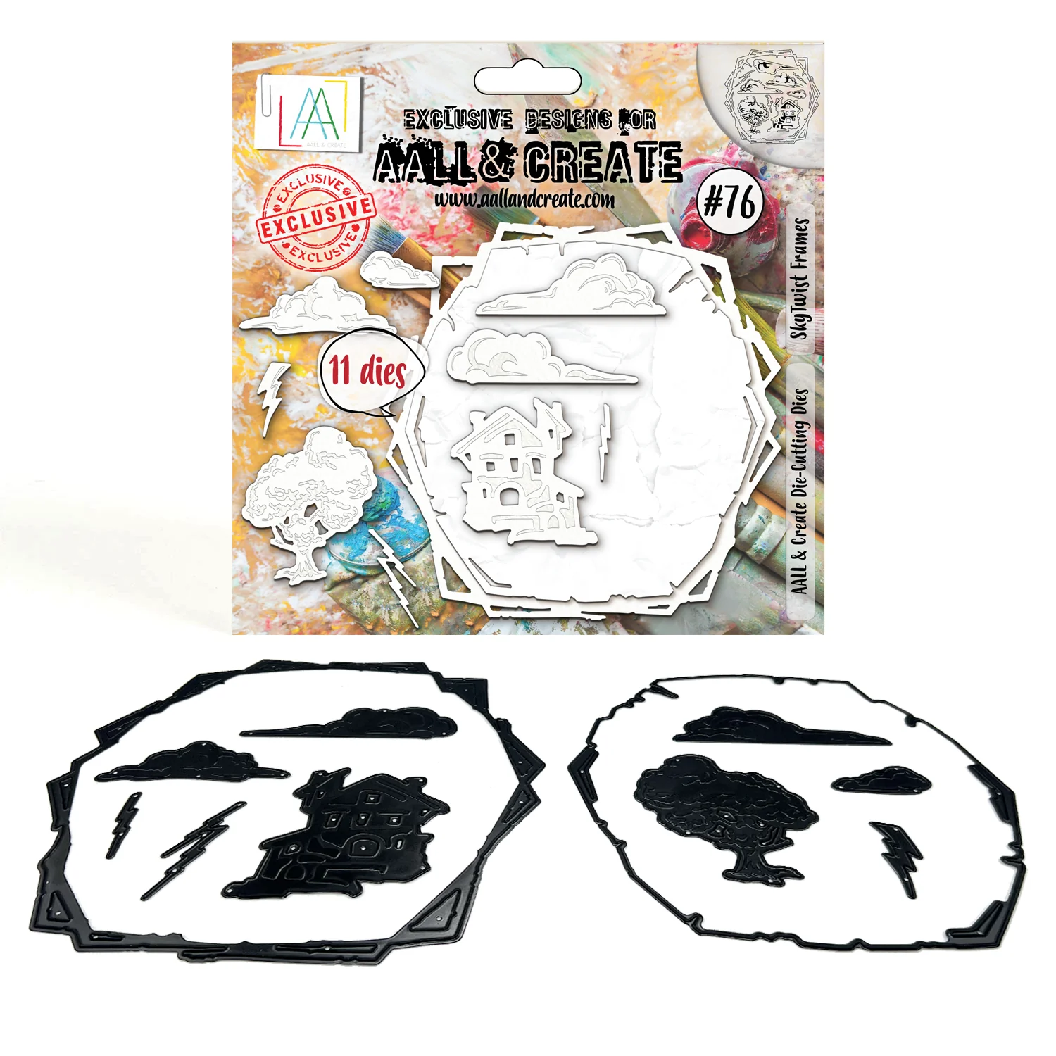 #76 - Die-Cutting Die Set - SkyTwist Frames