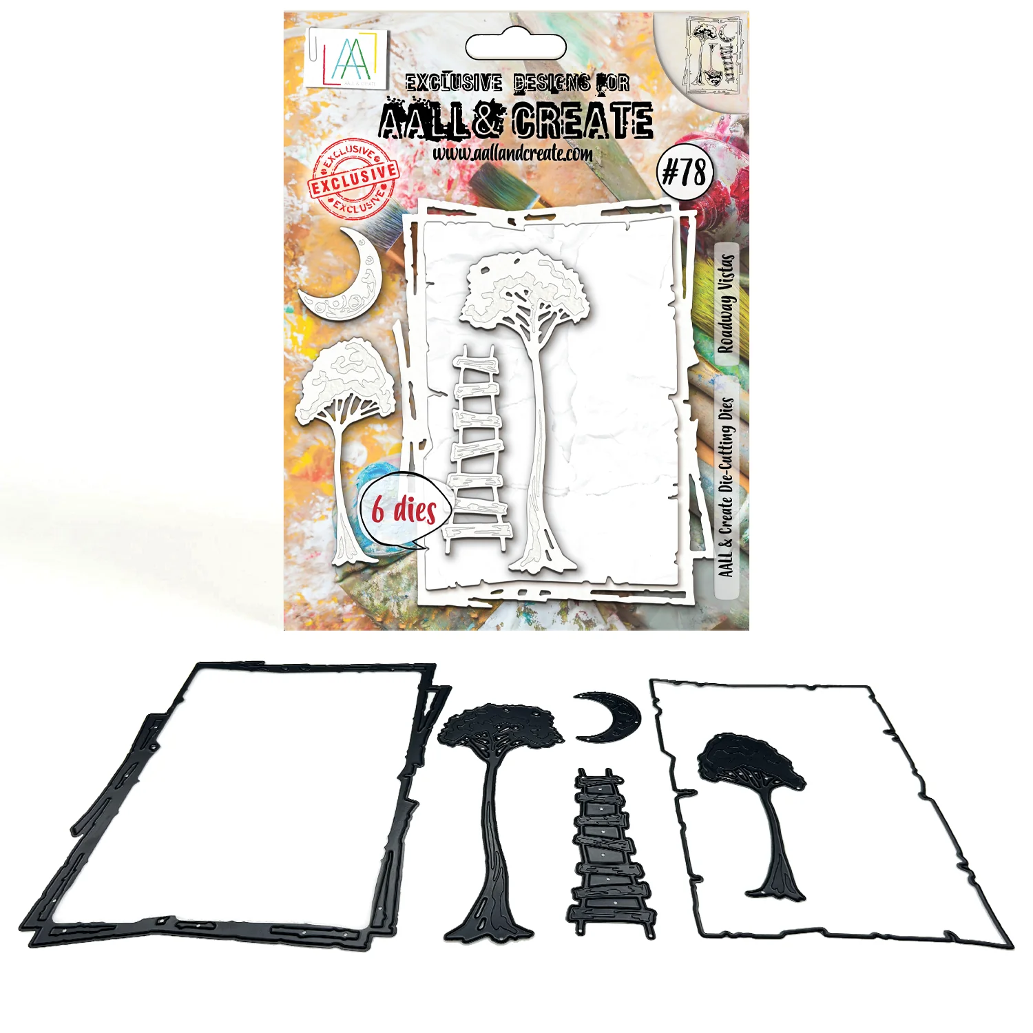 #78 - Die-Cutting Die Set - Roadway Vistas
