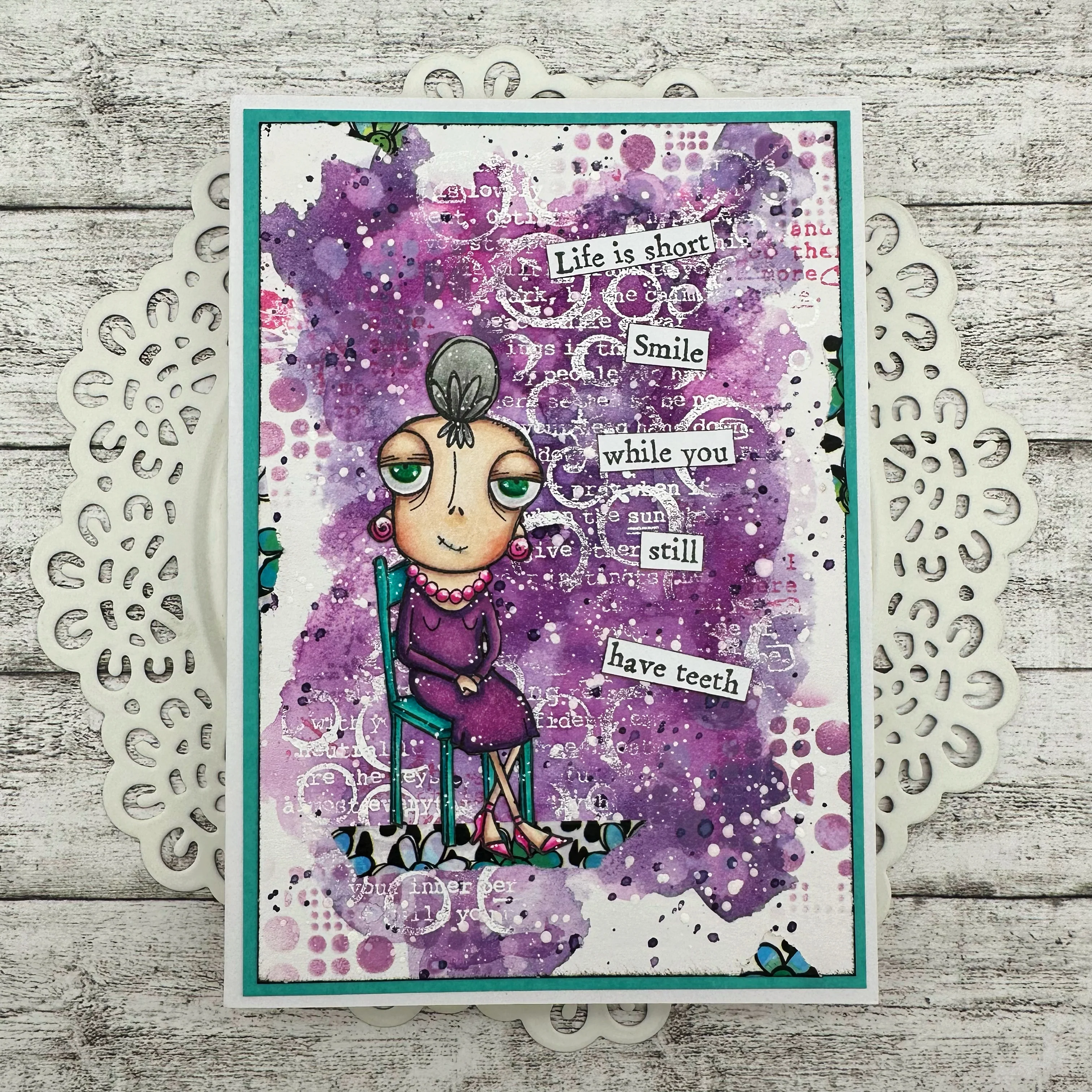 TP-780 - A7 Clear Stamp Set - Deep Thoughts Dee - Image 4