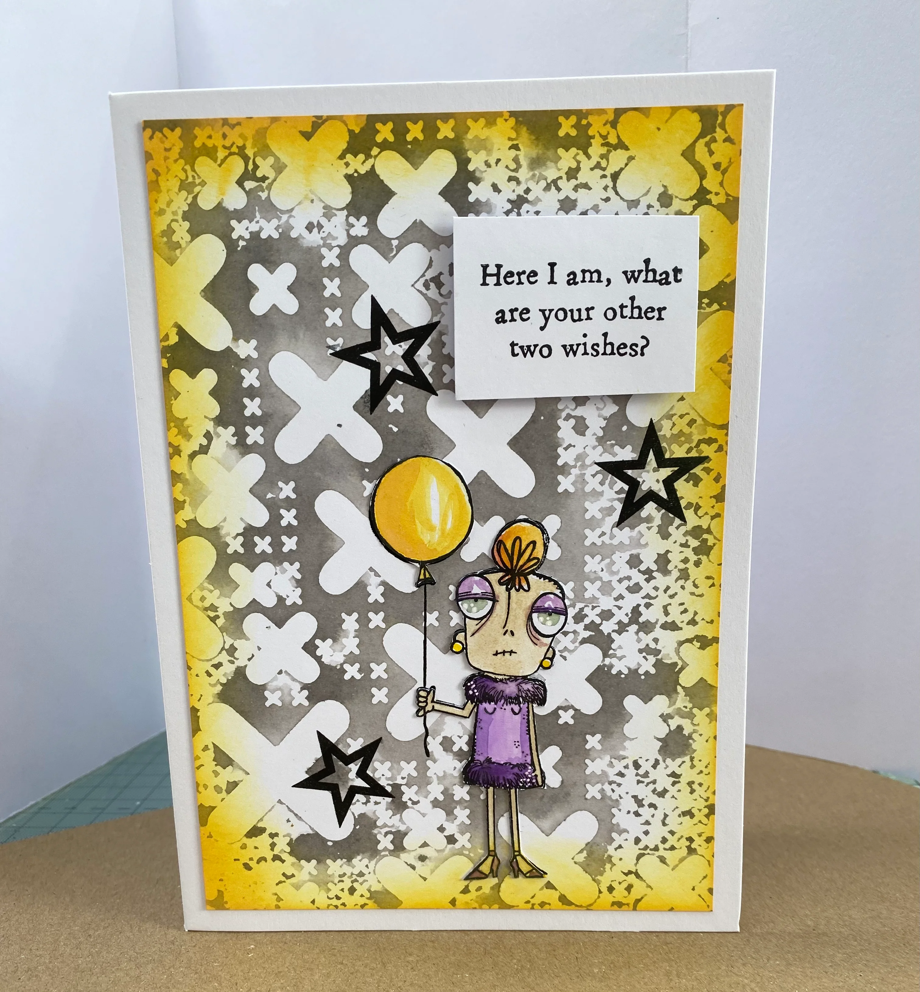 #783 - A7 Clear Stamp Set - Party Time Dee - Image 8