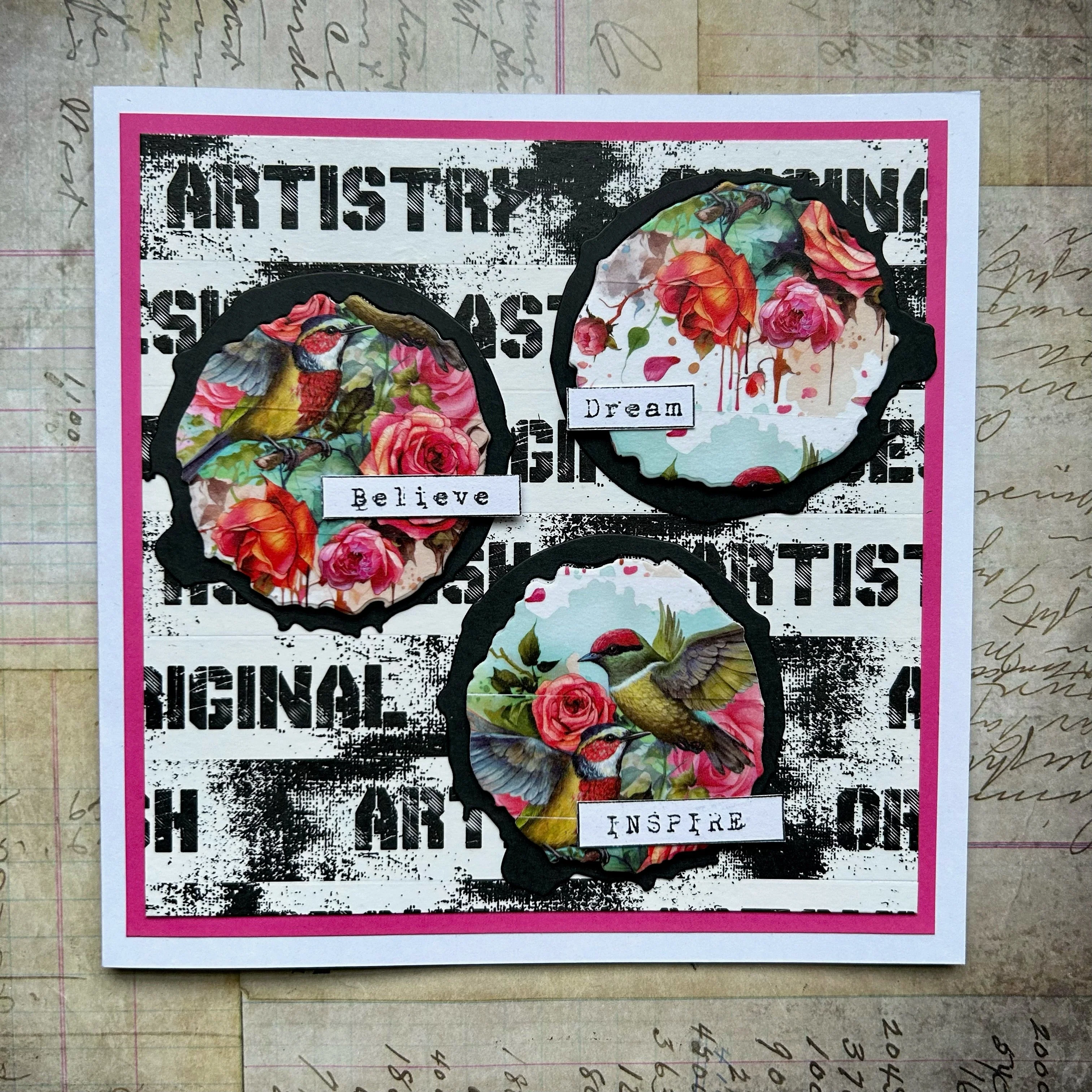 8 x Washi tapes - Flamingo Go Go - Bouquet Calling - Image 44
