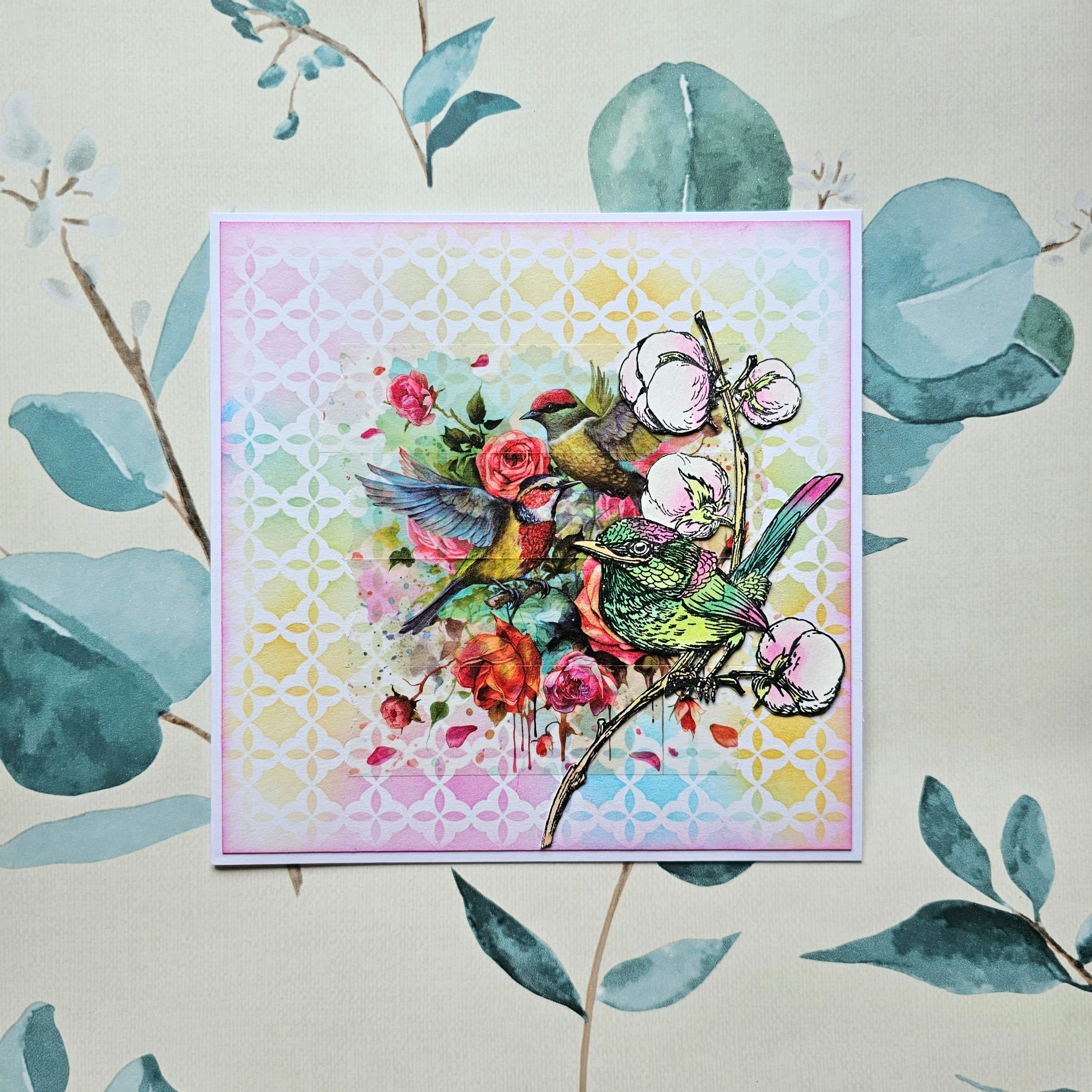 8 x Washi tapes - Flamingo Go Go - Bouquet Calling - Image 49