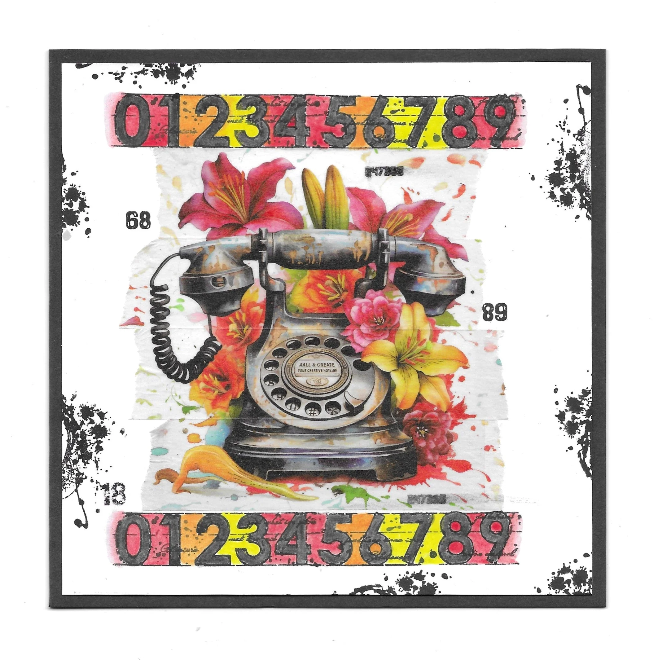 8 x Washi tapes - Flamingo Go Go - Bouquet Calling - Image 54