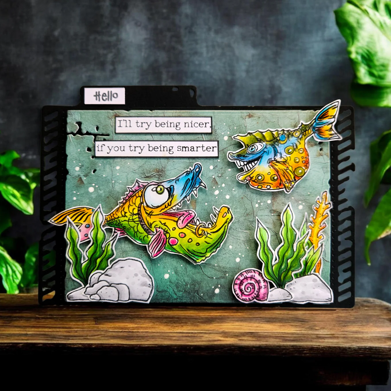 TP-853 - A7 Clear Stamp Set - Mermaid - Image 2