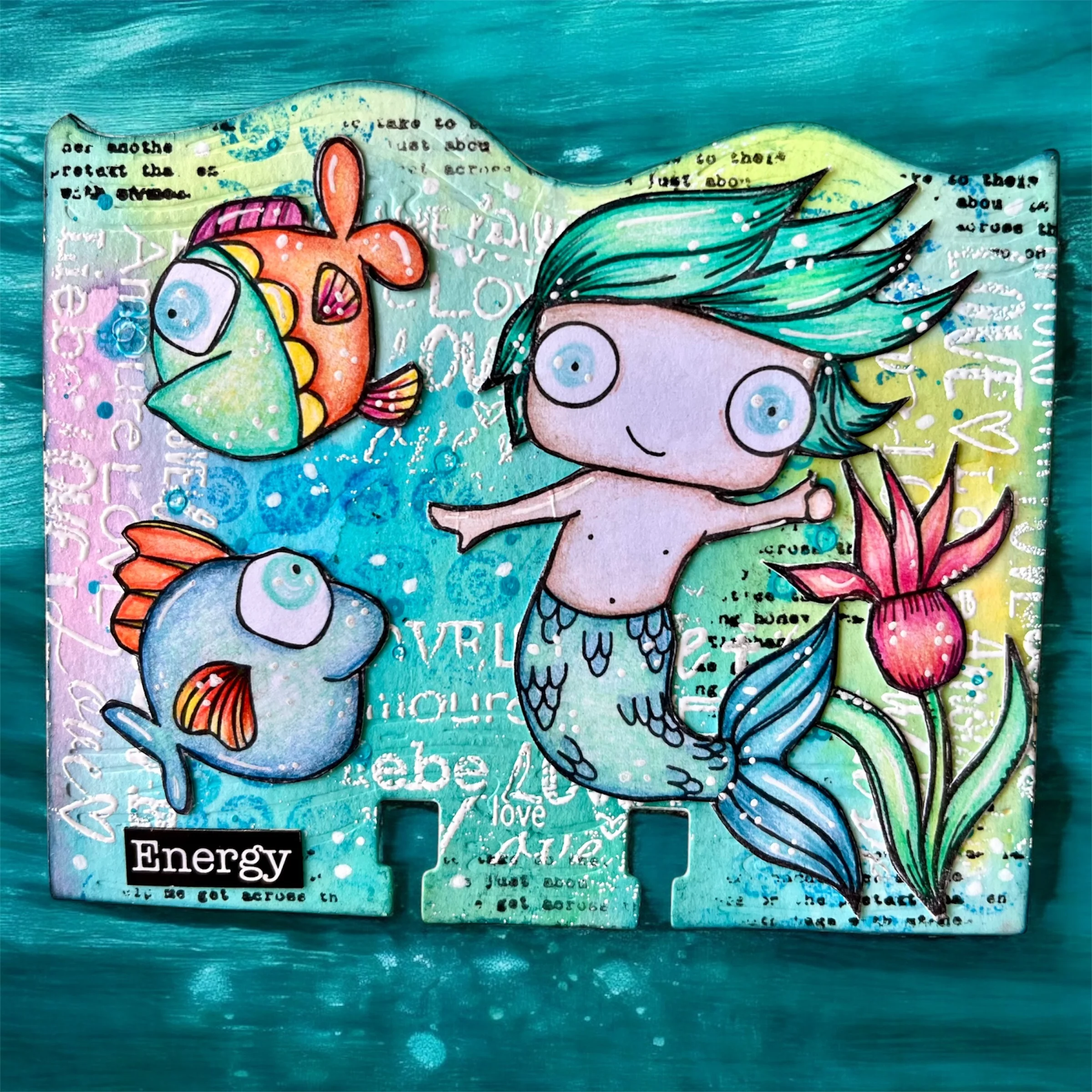 #854 - A7 Clear Stamp Set - La Mer - Image 3