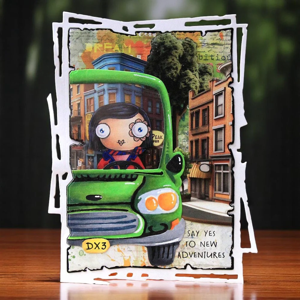 #86 -  Ephemera Die-Cuts - Playful Streets - Image 9