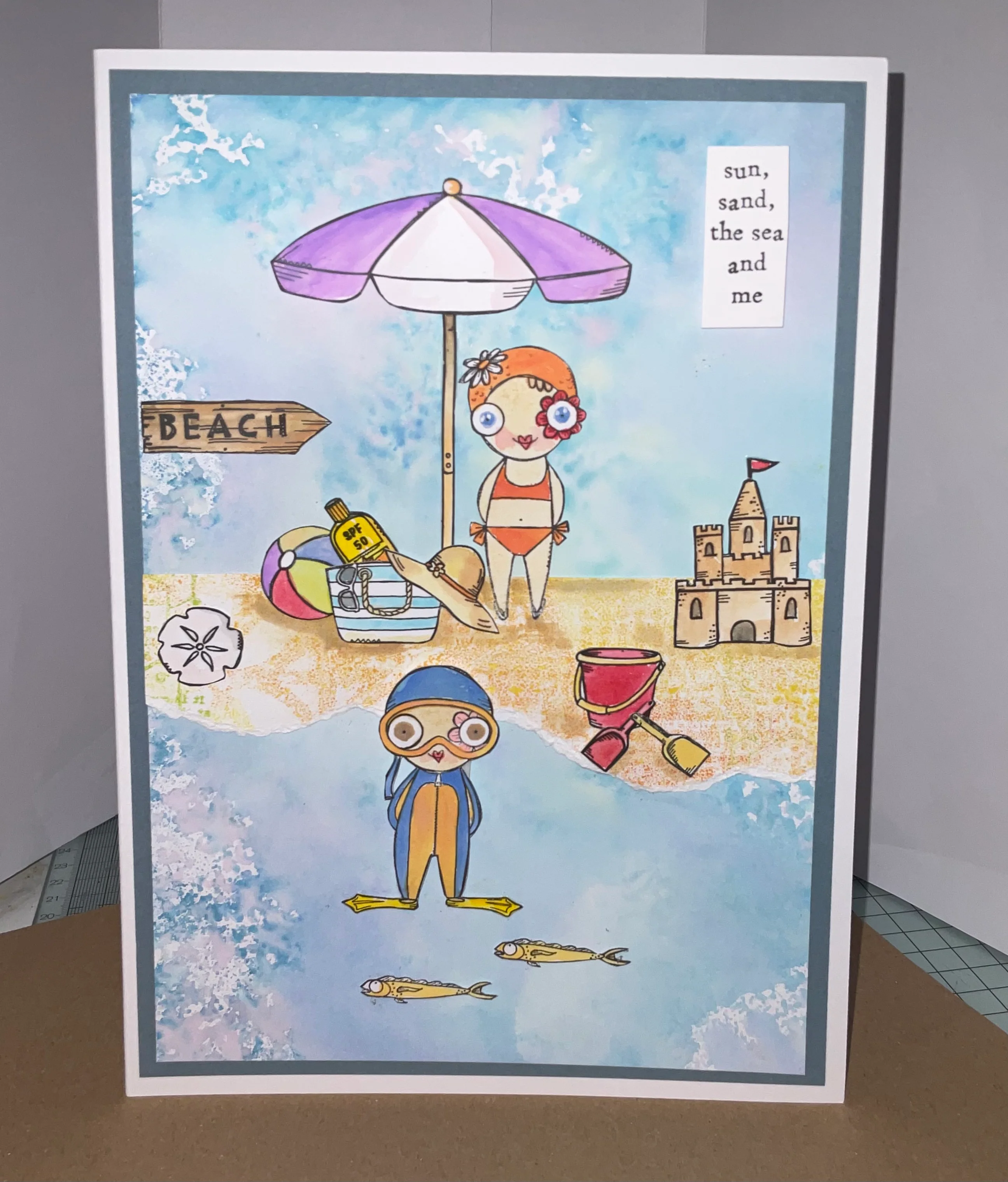 #860 - A6 Clear Stamp Set - Beachfront - Image 12