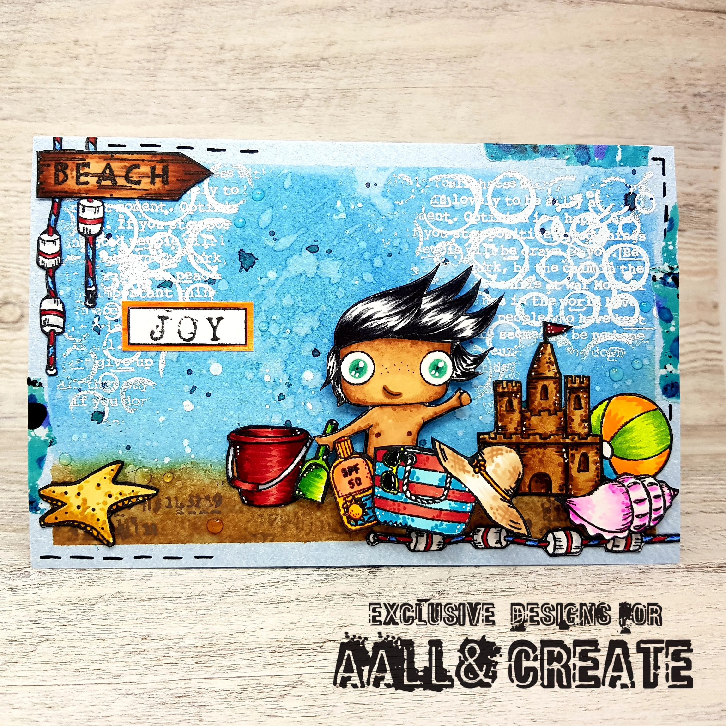 #860 - A6 Clear Stamp Set - Beachfront - Image 22
