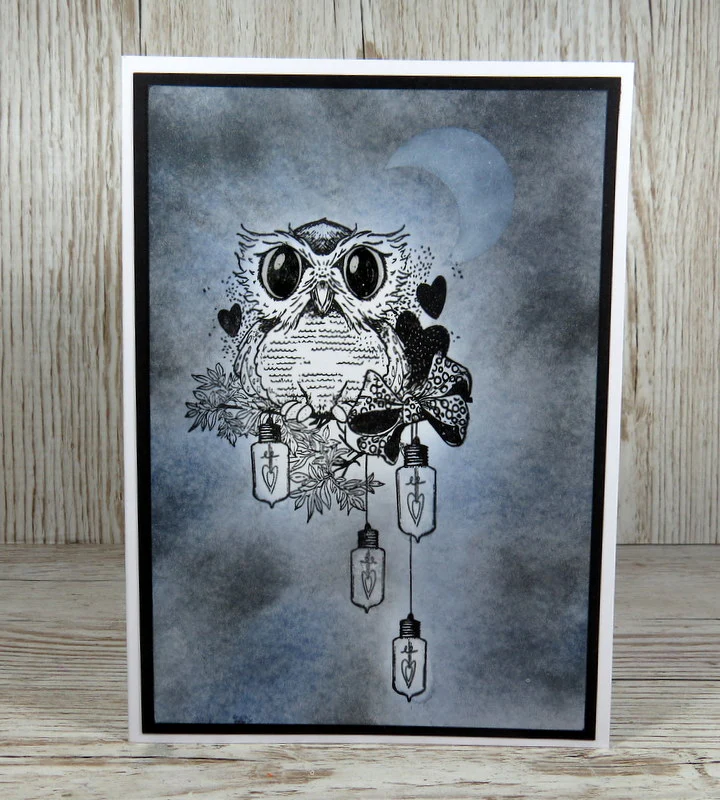 TP-865 - A6 Clear Stamp Set - Owl's Crystals - Image 4