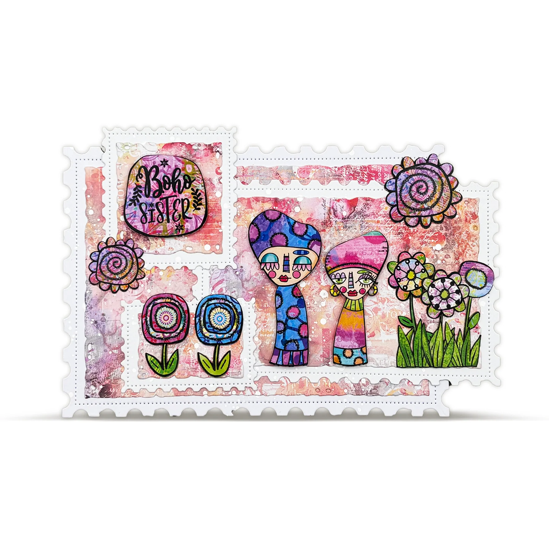 DI-87 - Die-Cutting Die Set - Quirky Post - Image 39
