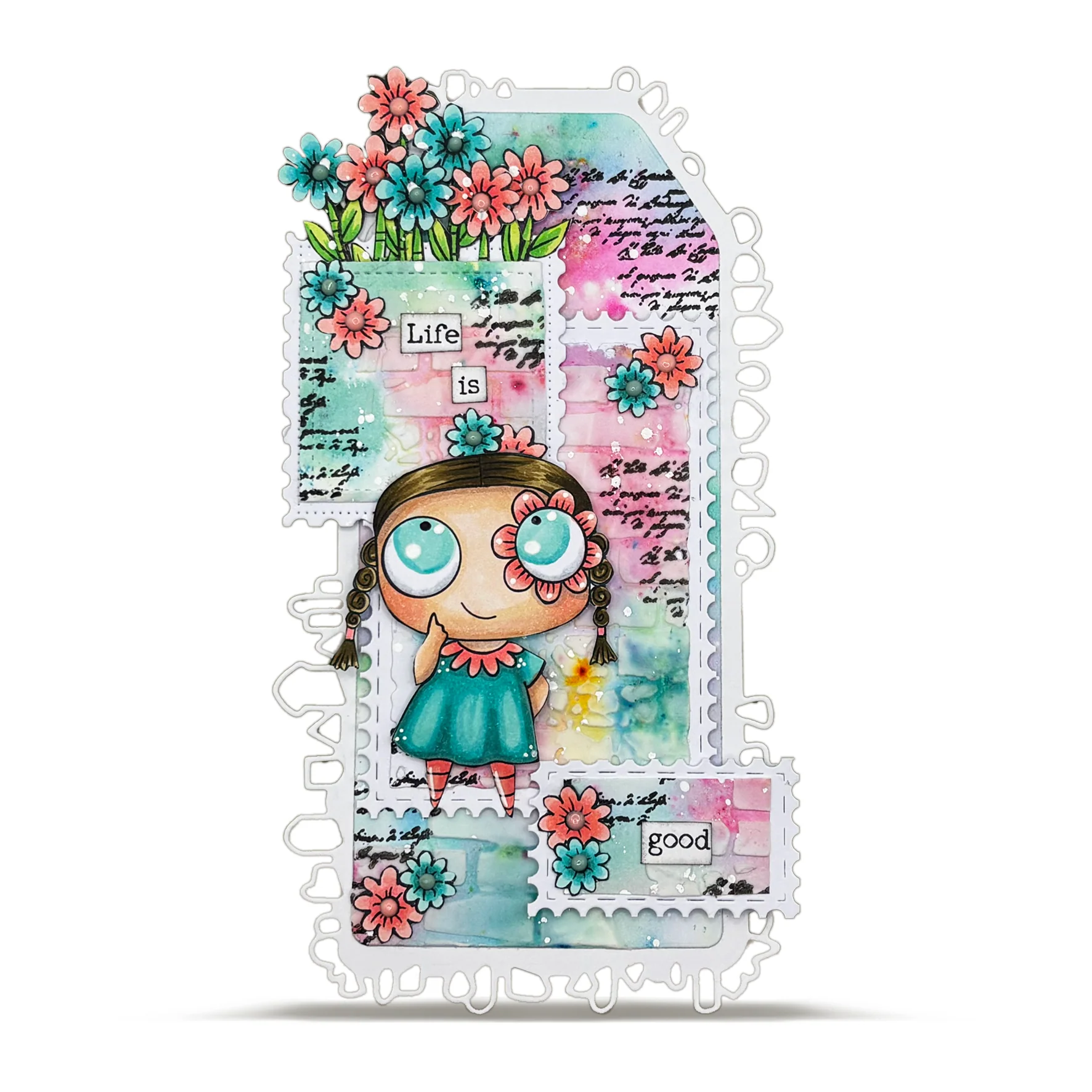 DI-87 - Die-Cutting Die Set - Quirky Post - Image 40