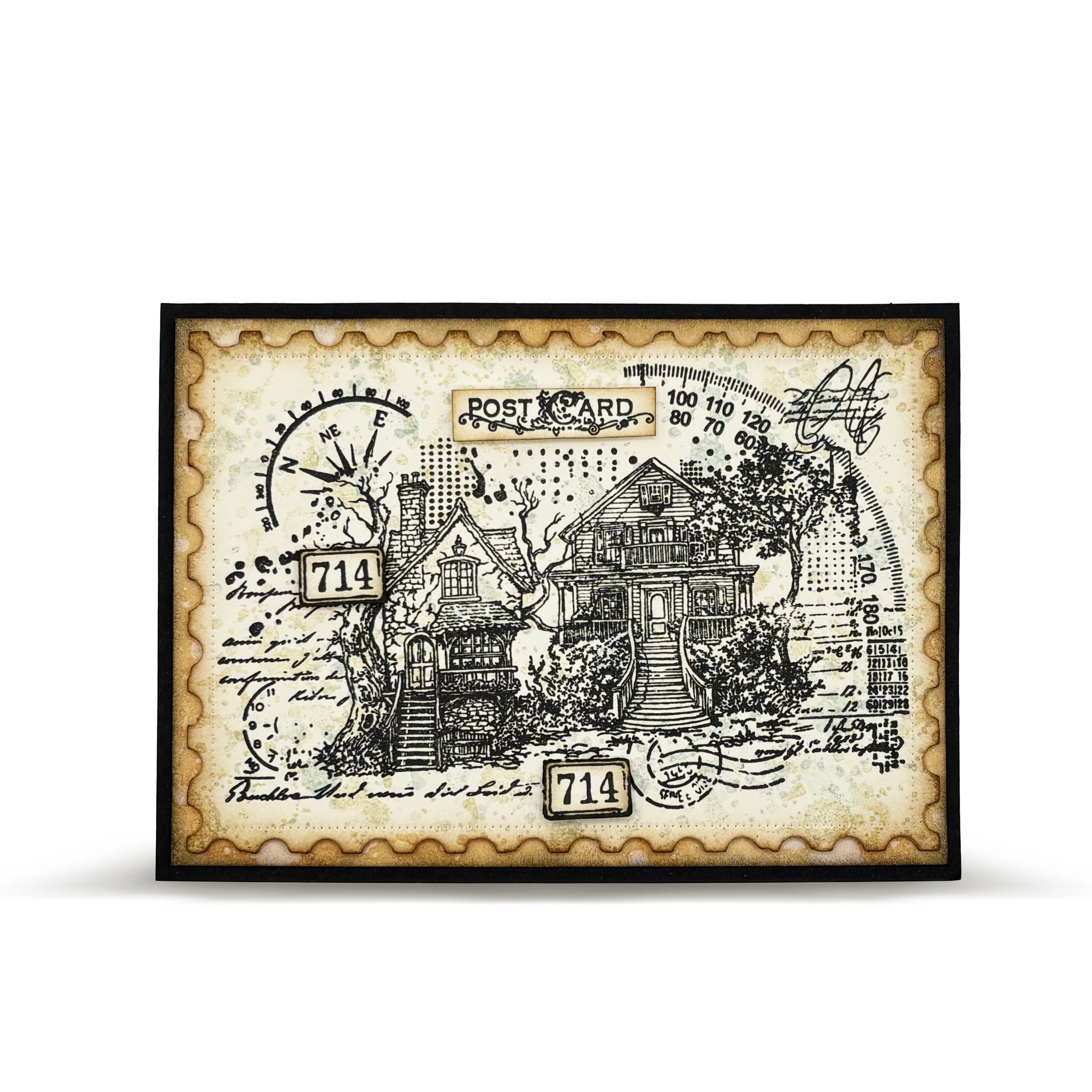 DI-87 - Die-Cutting Die Set - Quirky Post - Image 6