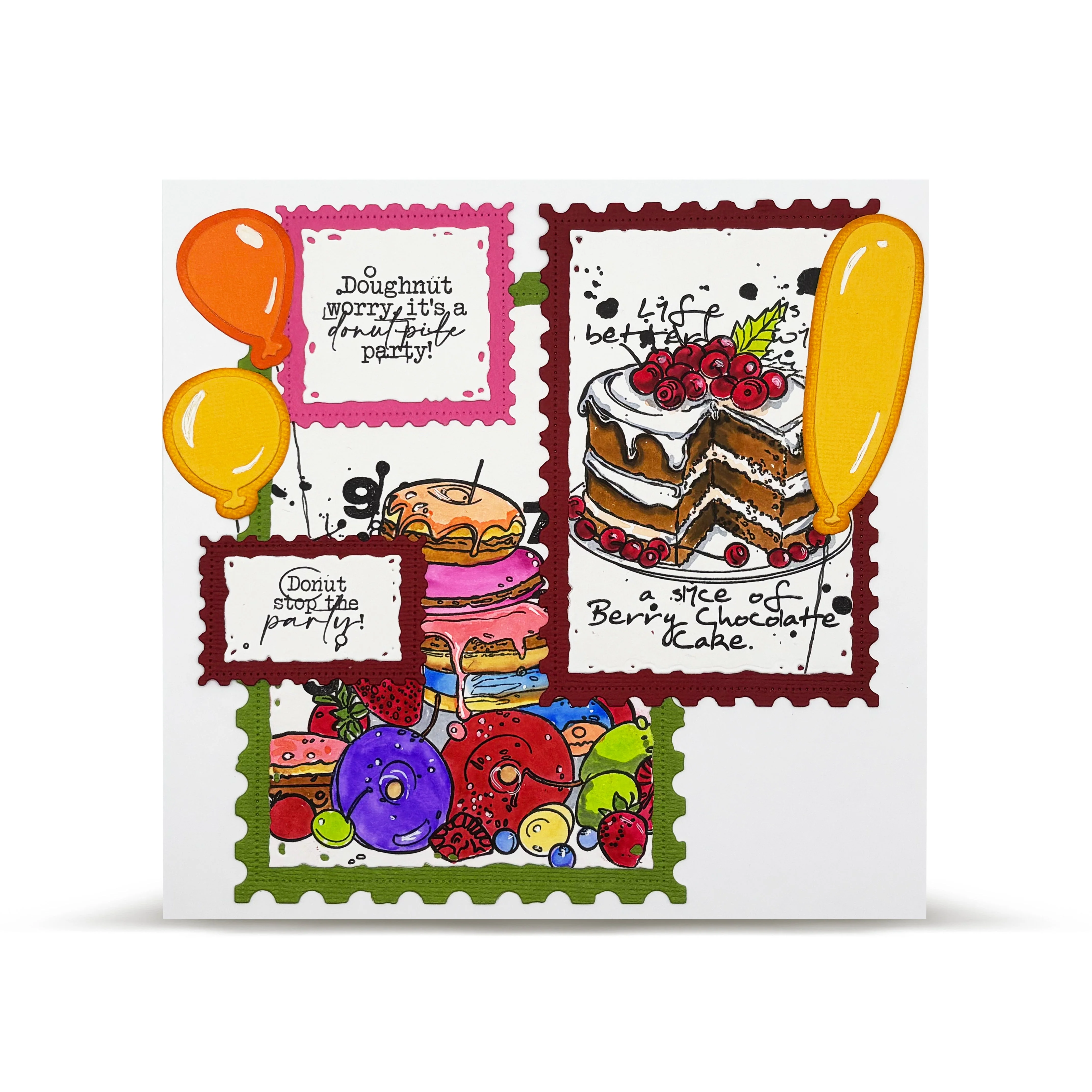 #87 Quirky Post & #88 Holey Fun Die Set Duo - Image 11