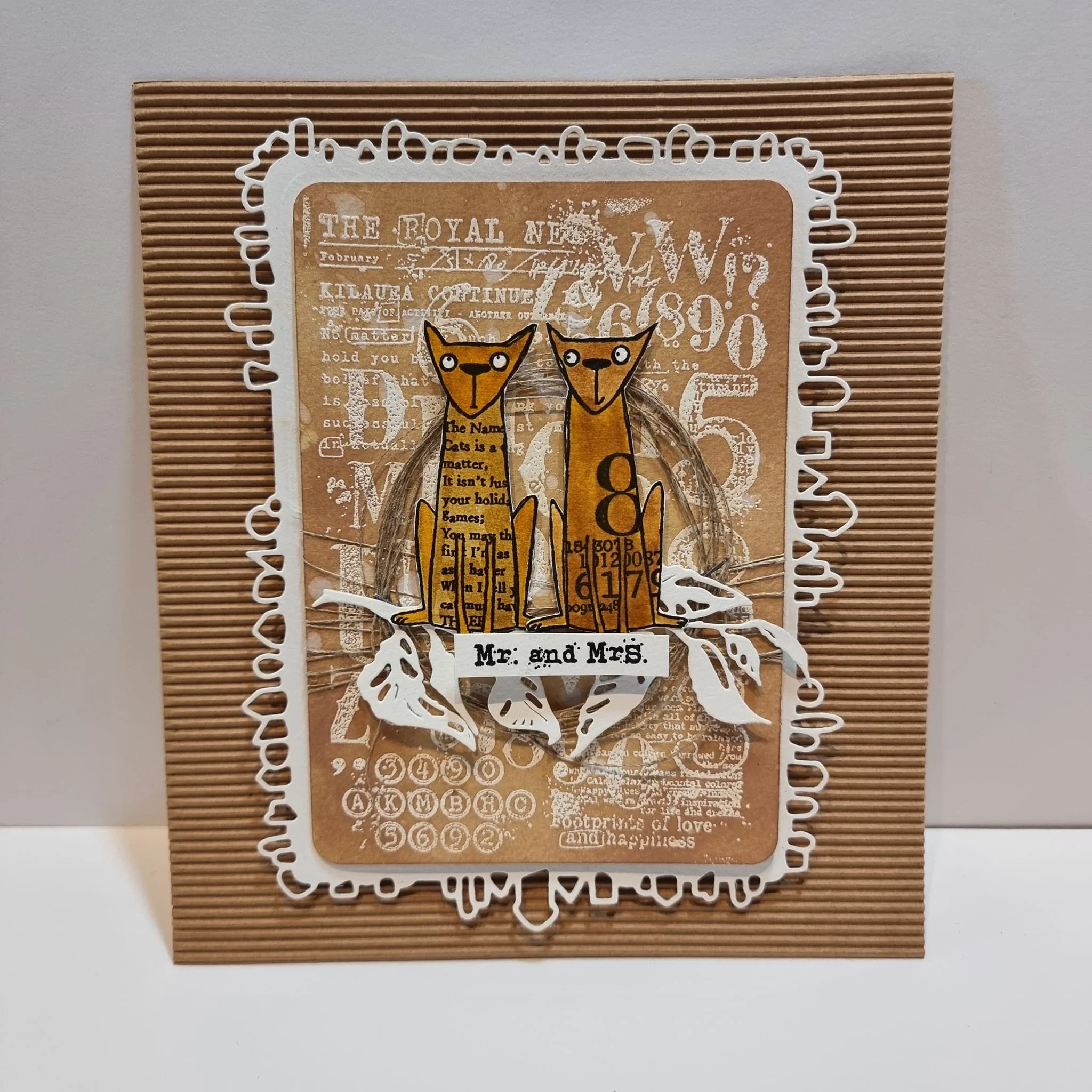 TP-931 - A7 Stamp Set - Mr & Mrs - Image 14