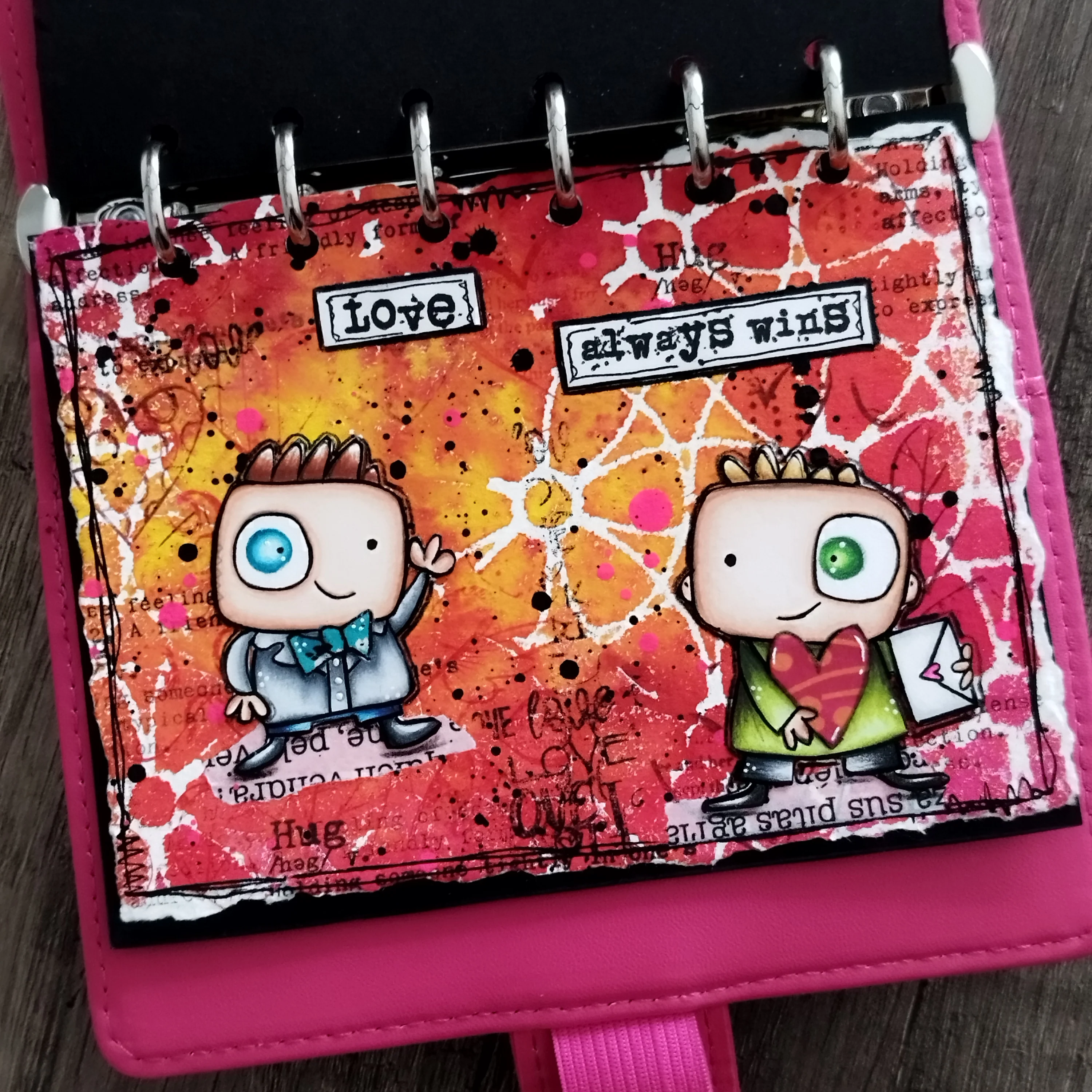 TP-931 - A7 Stamp Set - Mr & Mrs - Image 2