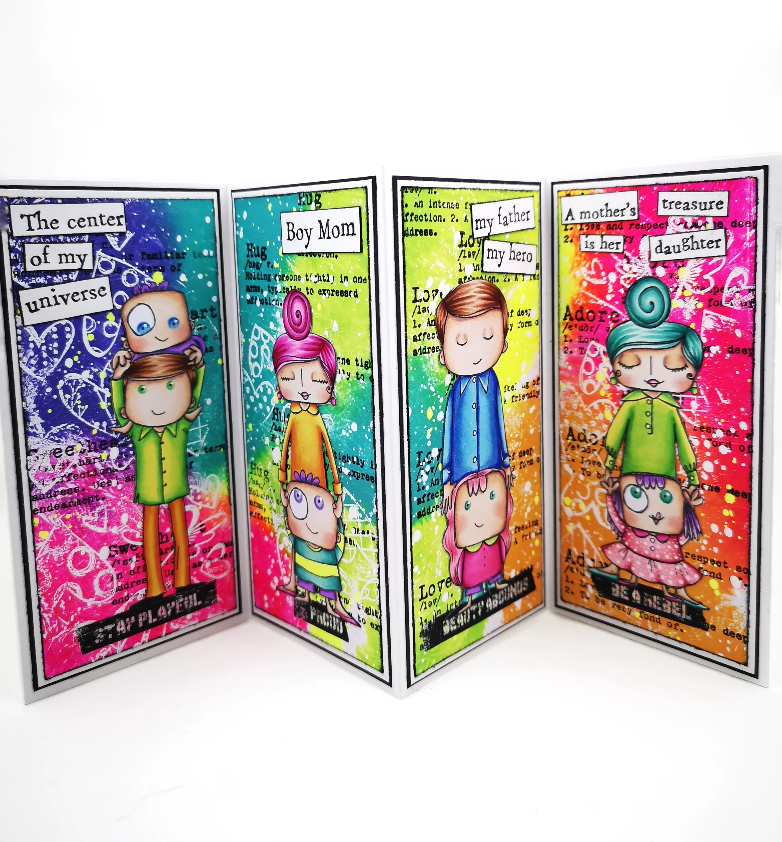 #934 - A7 Stamp Set - Mother Daughter - Image 6