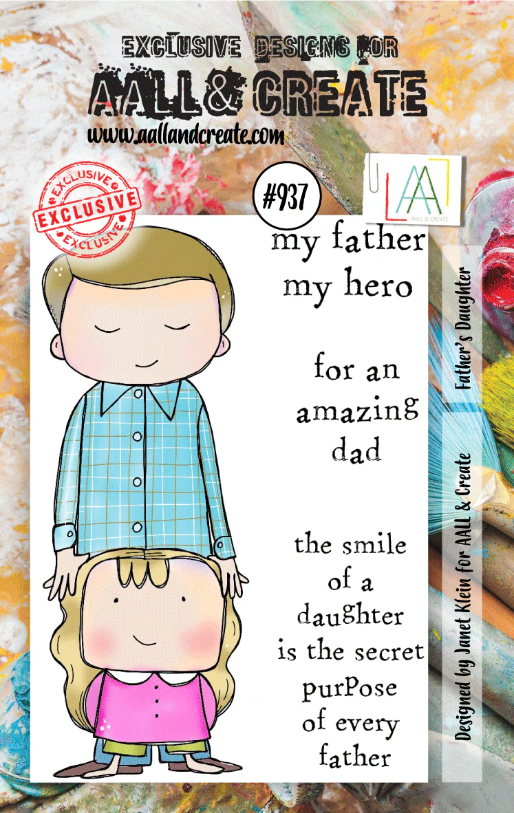 #937 - A7 Stamp Set - Father's Daughter