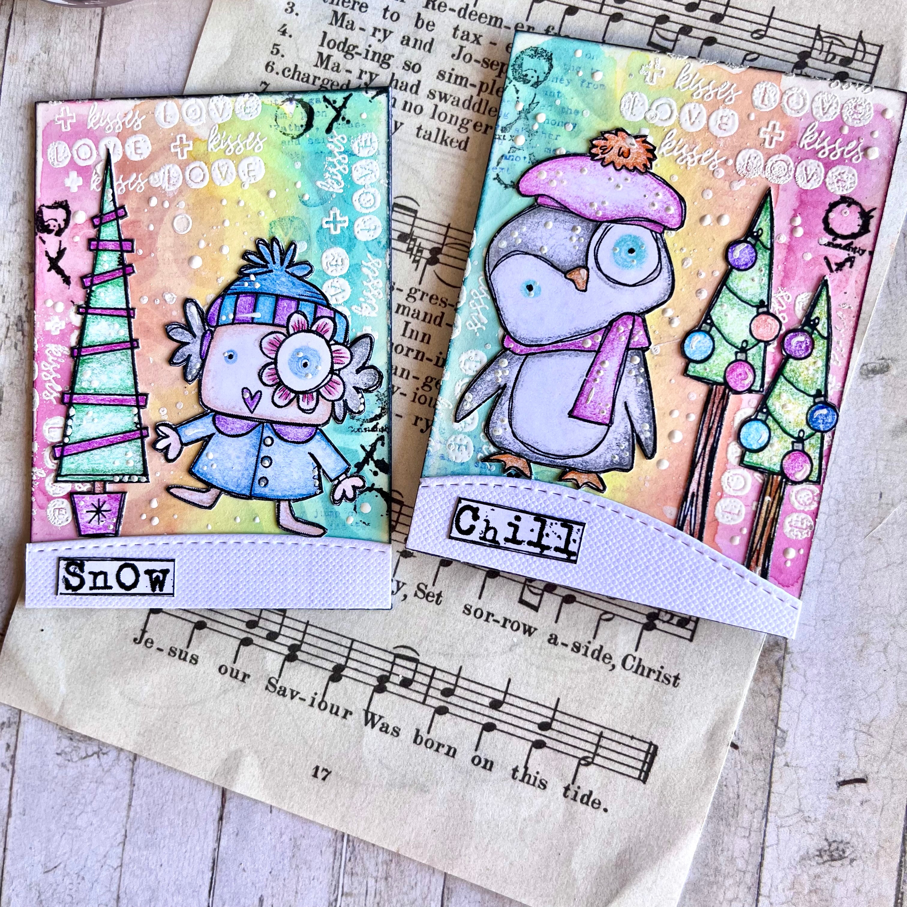 TP-941 - A7 Stamp Set - Cold Hands - Image 5