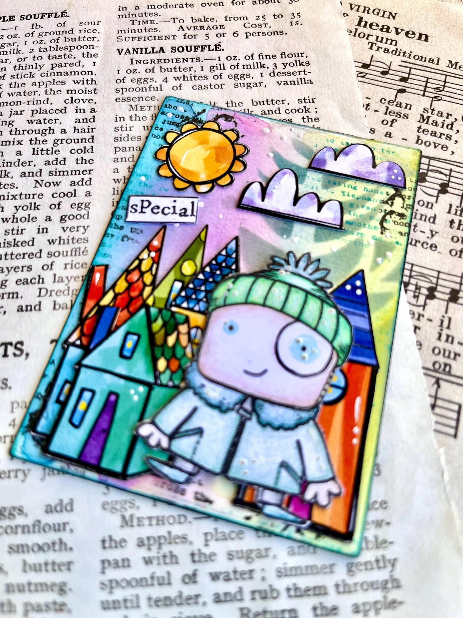 TP-942 - A7 Stamp Set - Hello Winter - Image 11