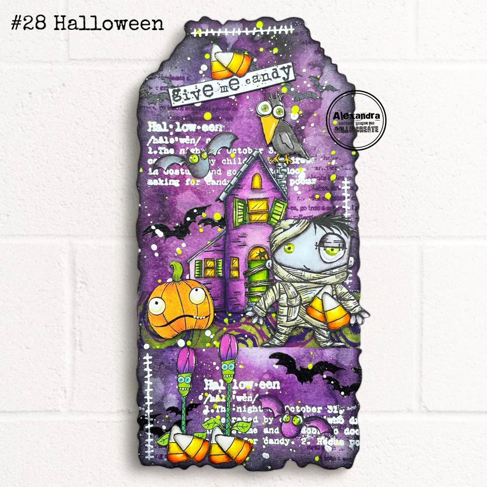 TP-954 - A7 Stamp Set - I Love Brains - Image 10