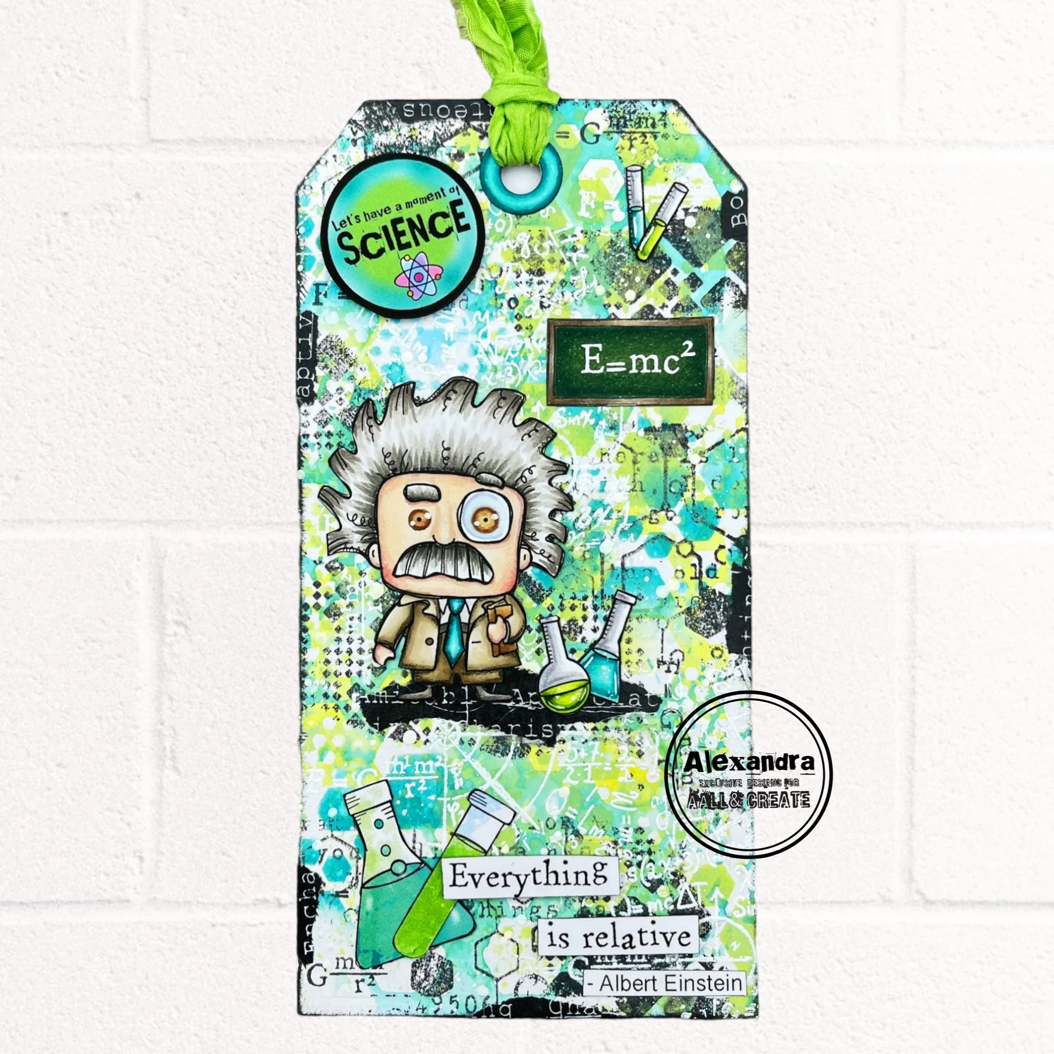 TP-958 - A7 Stamp Set - Albert Einstein - Image 6