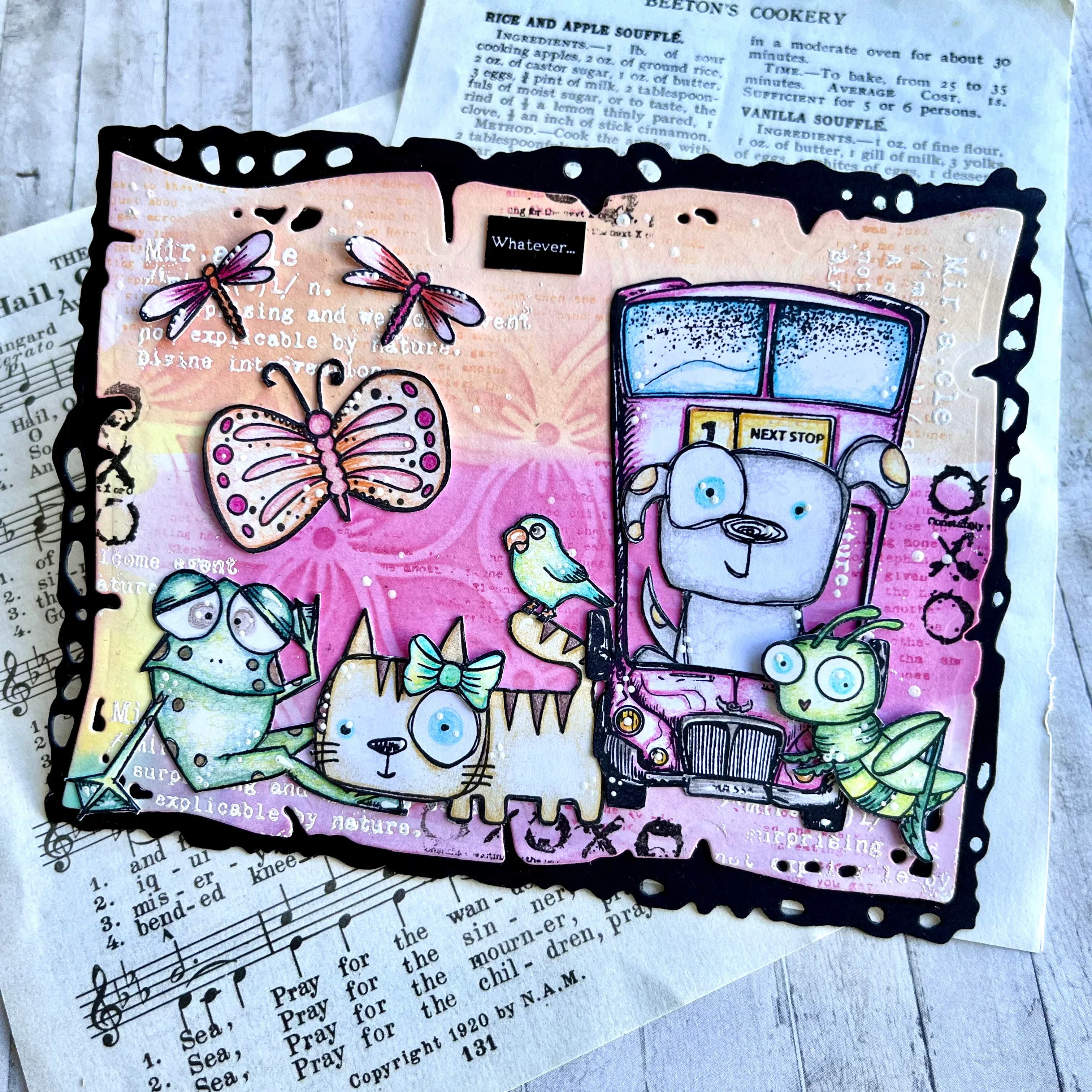TP-966 - A7 Stamp Set - Purrfect Birthday - Image 11