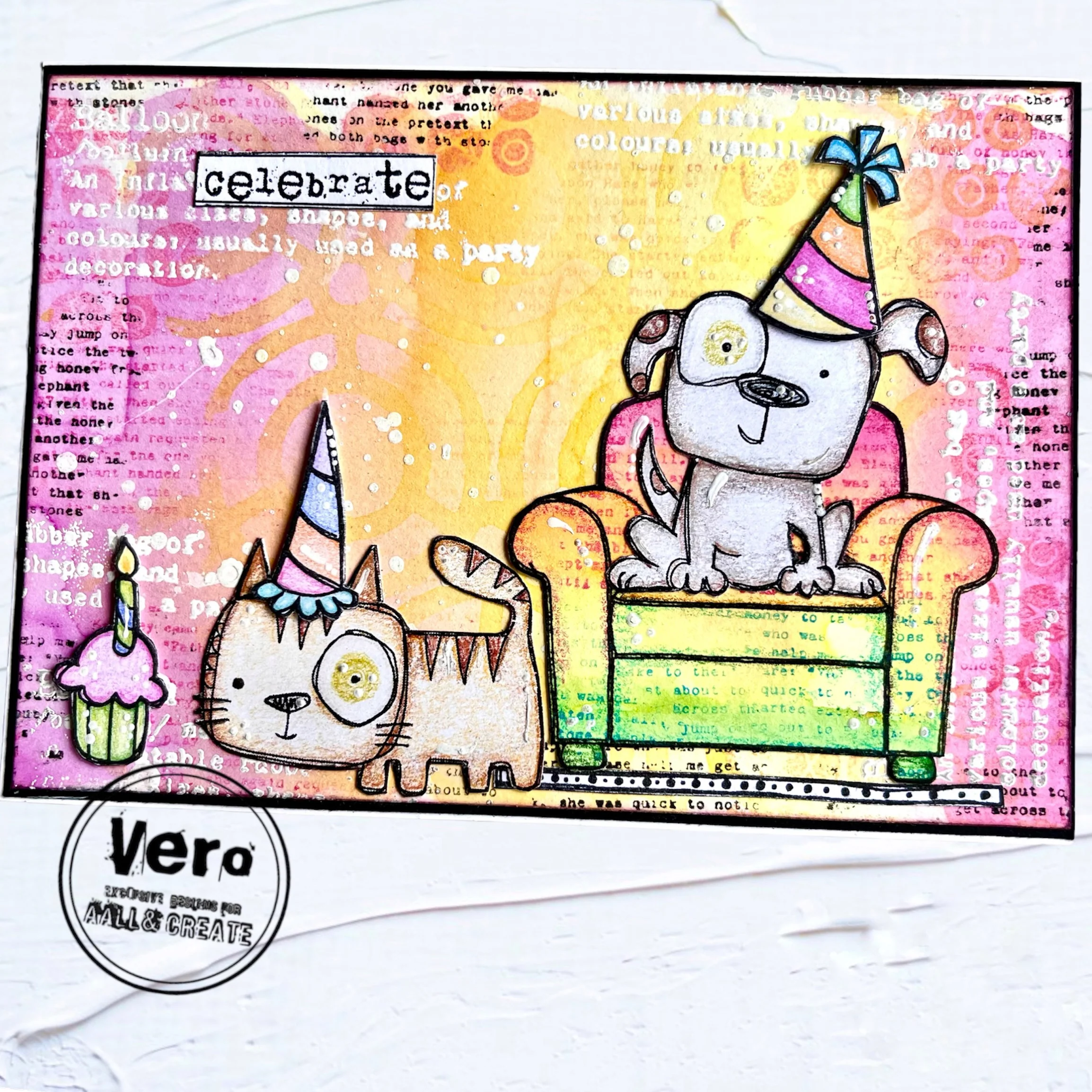TP-966 - A7 Stamp Set - Purrfect Birthday - Image 14