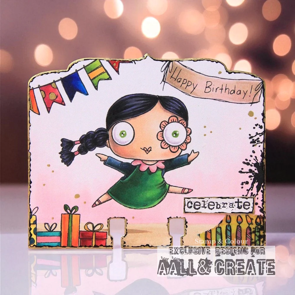 TP-966 - A7 Stamp Set - Purrfect Birthday - Image 18