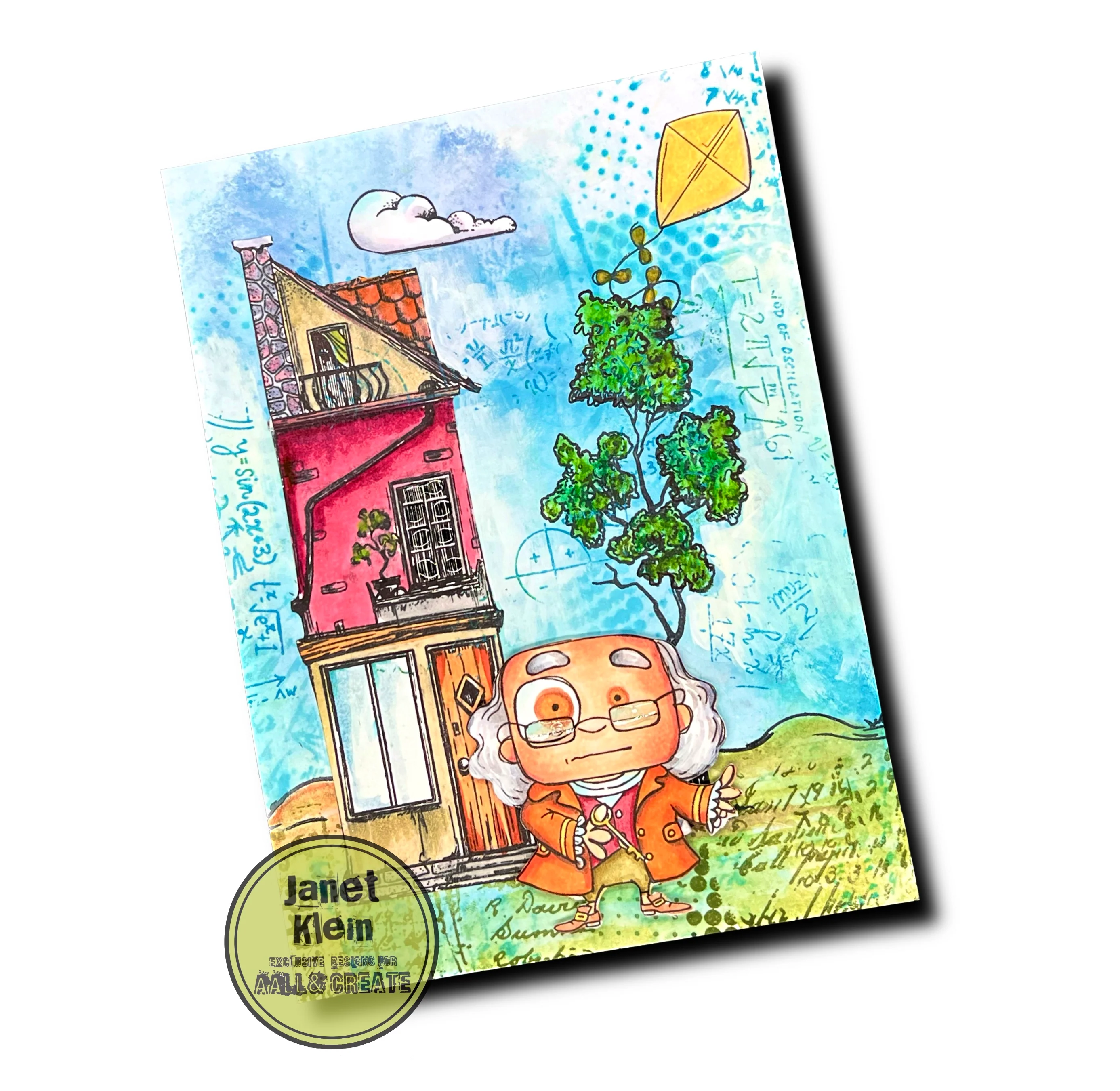 TP-973 - A7 Stamp Set - Equations - Image 5