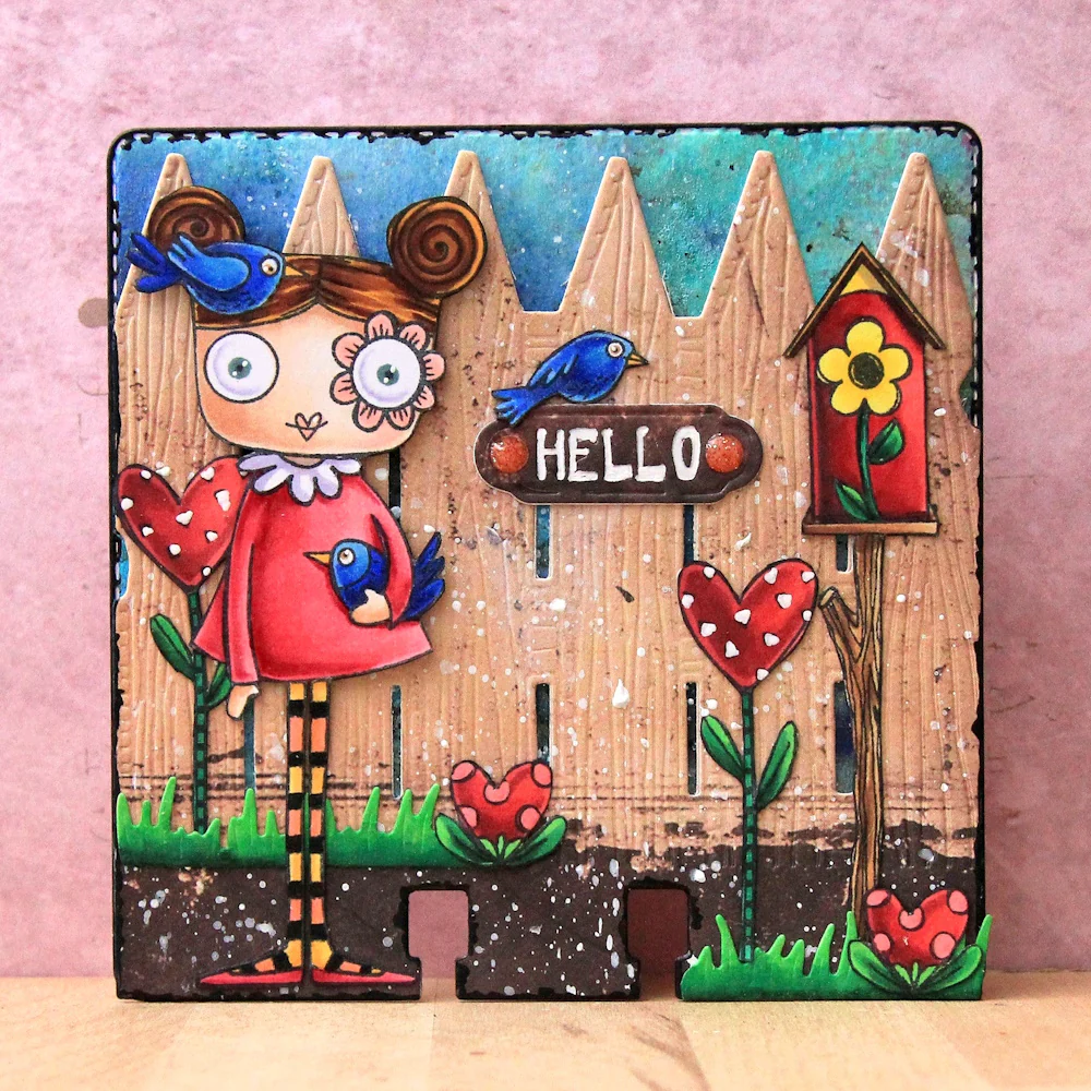 #975 - A7 Stamp Set - Heart Hugs - Image 4